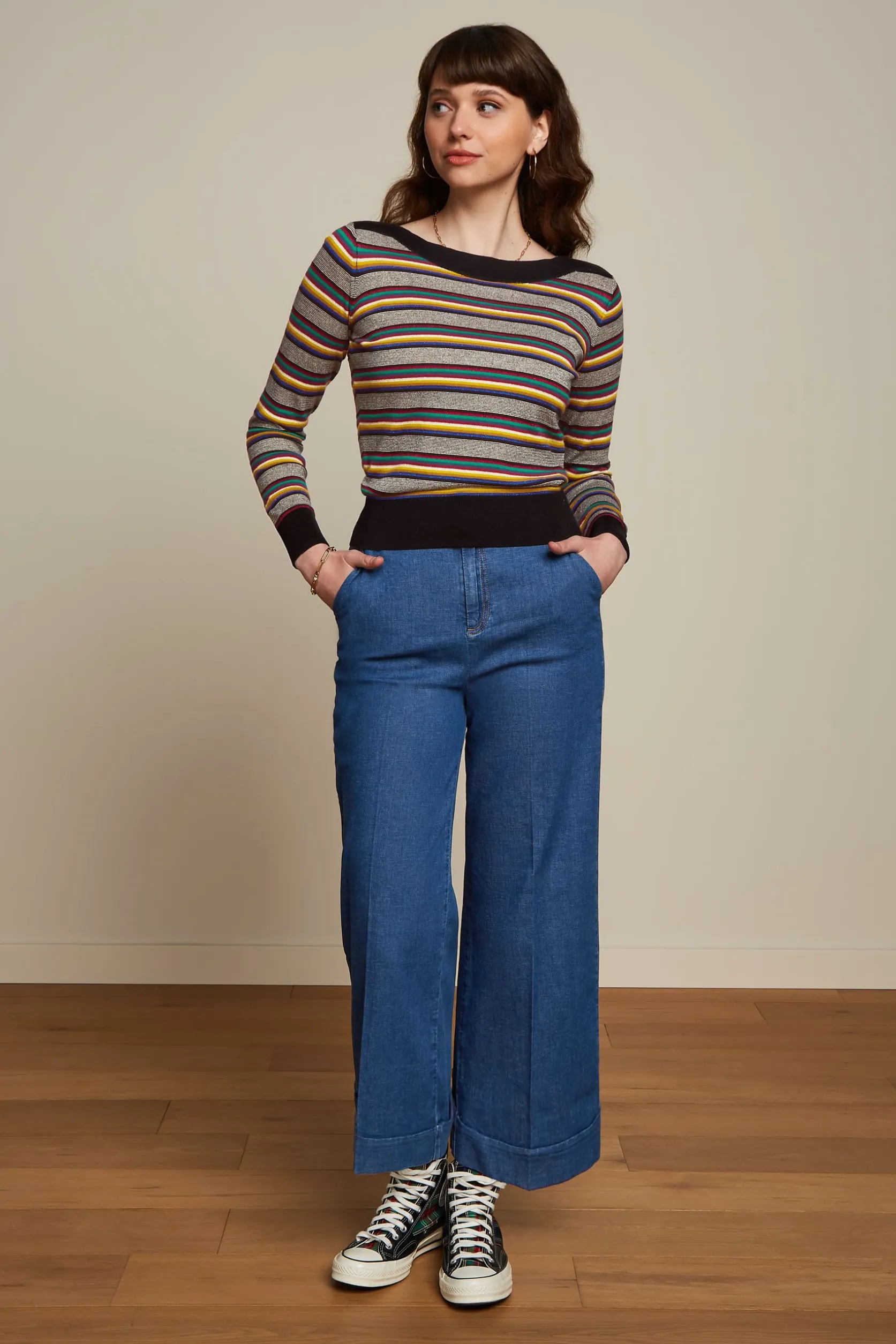Audrey Top Sixties Stripe*King Louie Discount
