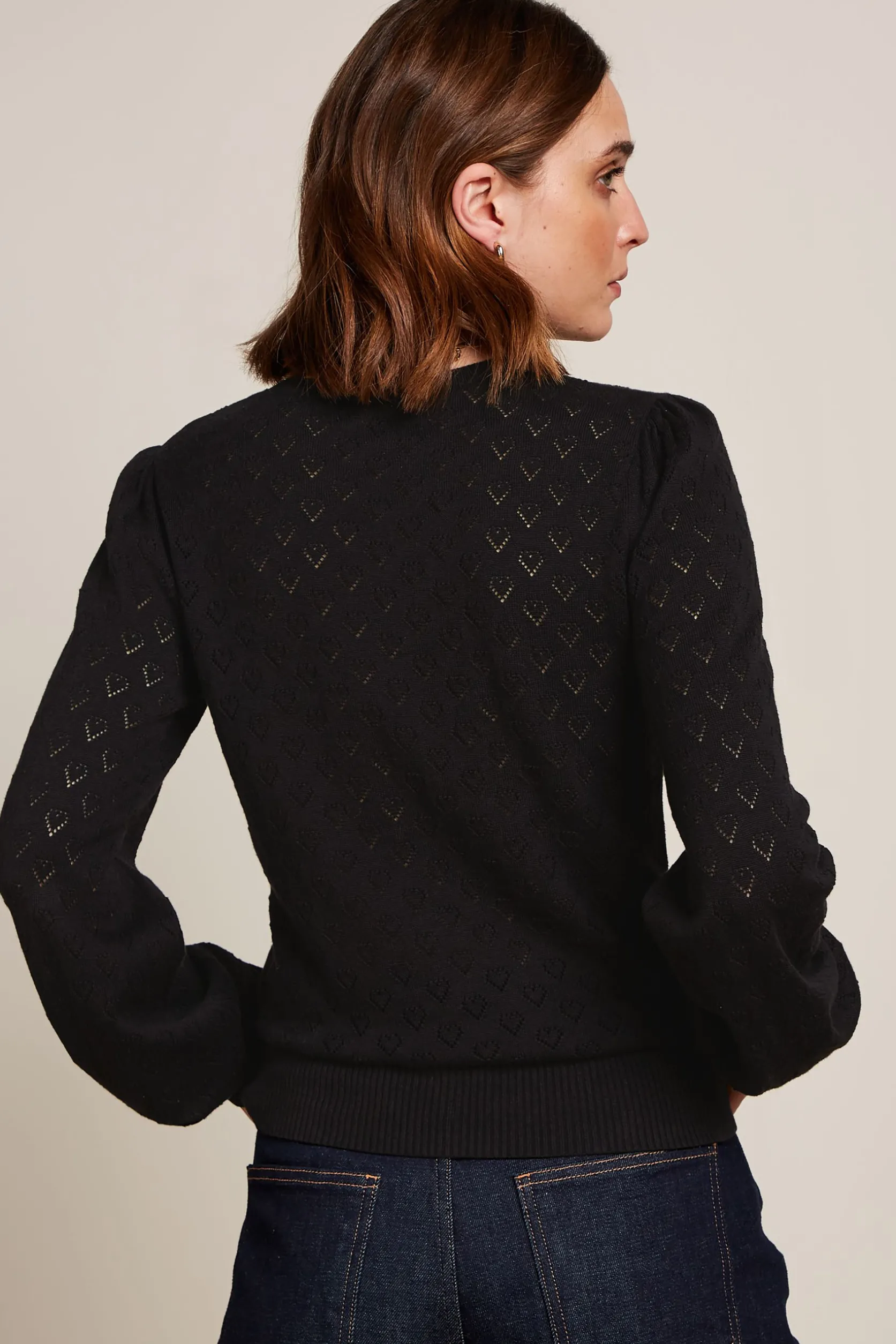 Bell Yoke Top Heart Ajour*King Louie Store