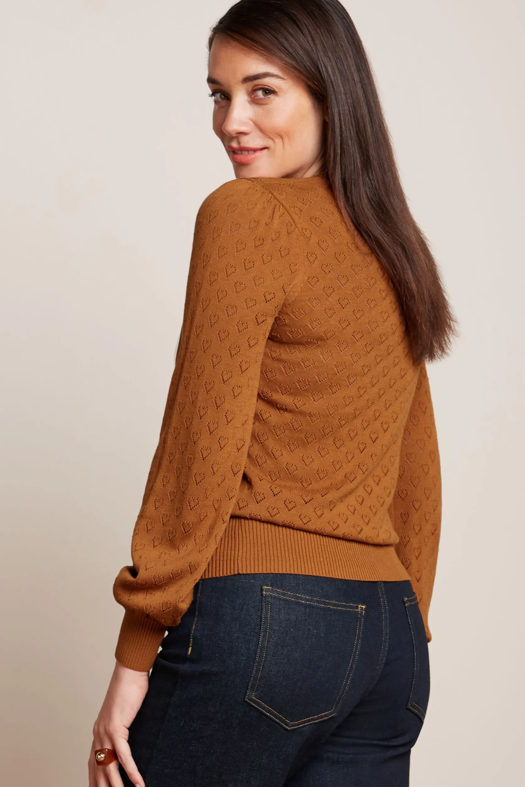 Bell Yoke Top Heart Ajour*King Louie Sale