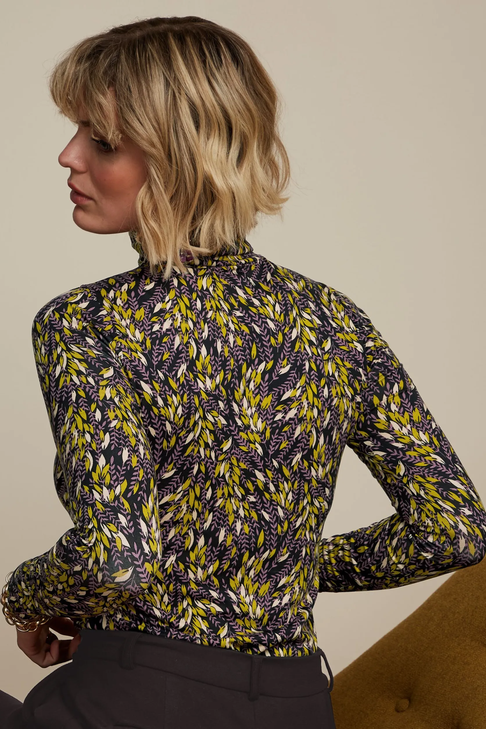 Betsy Rollneck Top Osio*King Louie Fashion