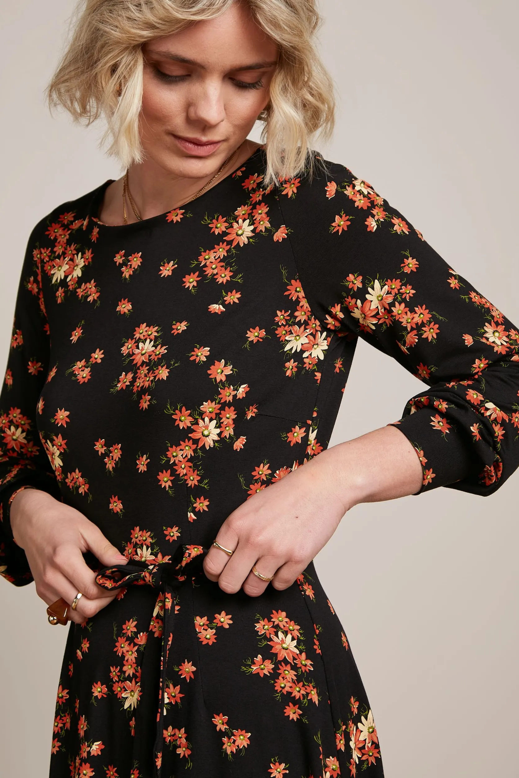 Betty Bellsleeve Dress Rivera*King Louie Best