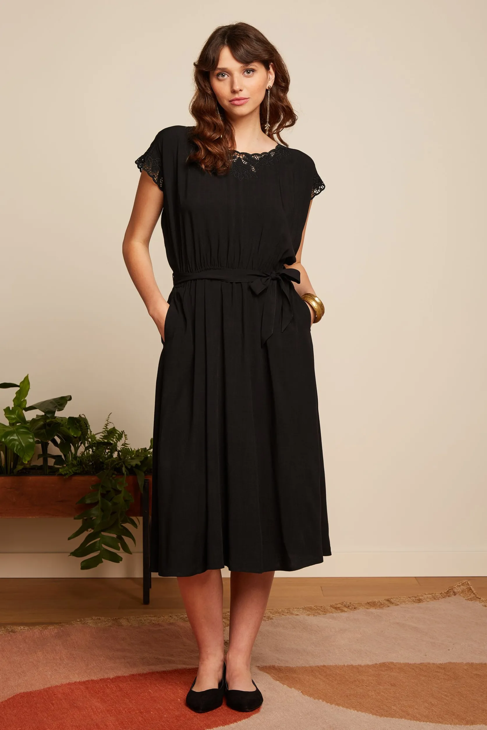 Betty Dress Aurelie Embroidery*King Louie Cheap