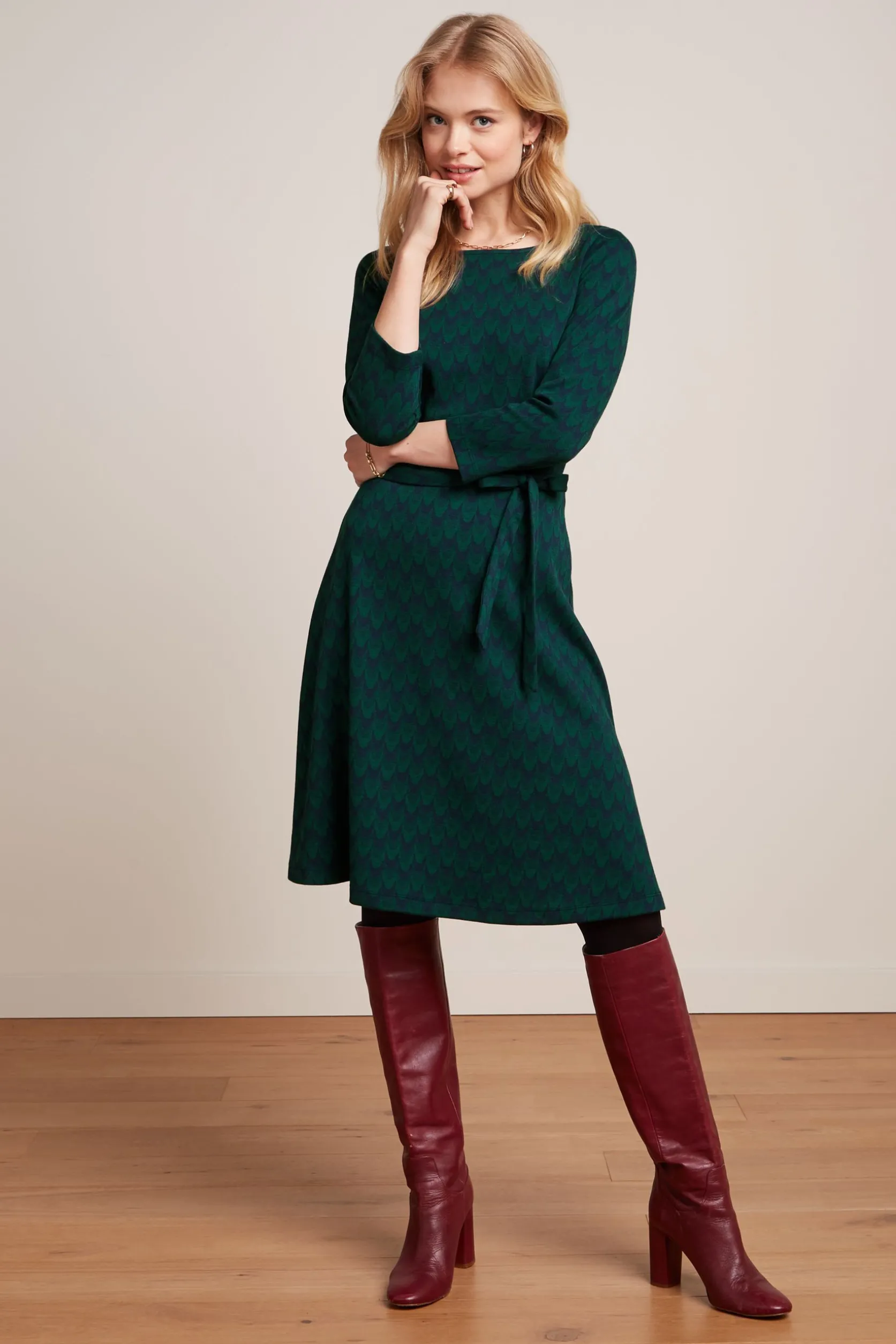 Betty Dress Duffy Jacquard*King Louie Outlet