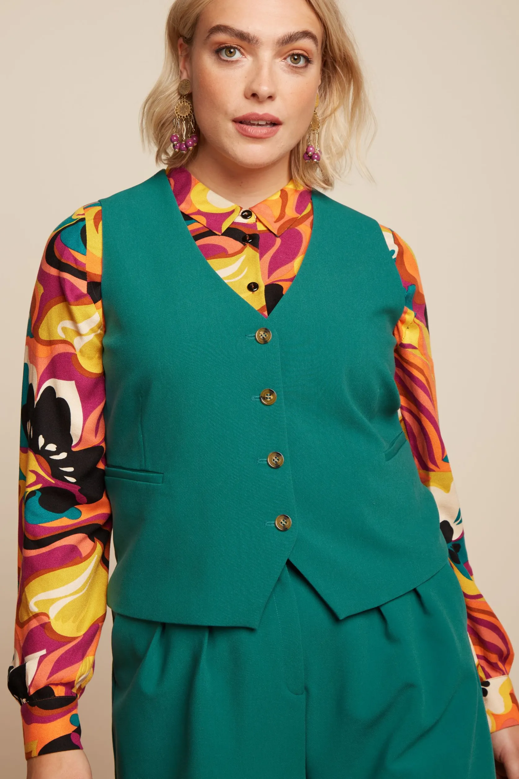 Bianca Gilet Simonet*King Louie Shop
