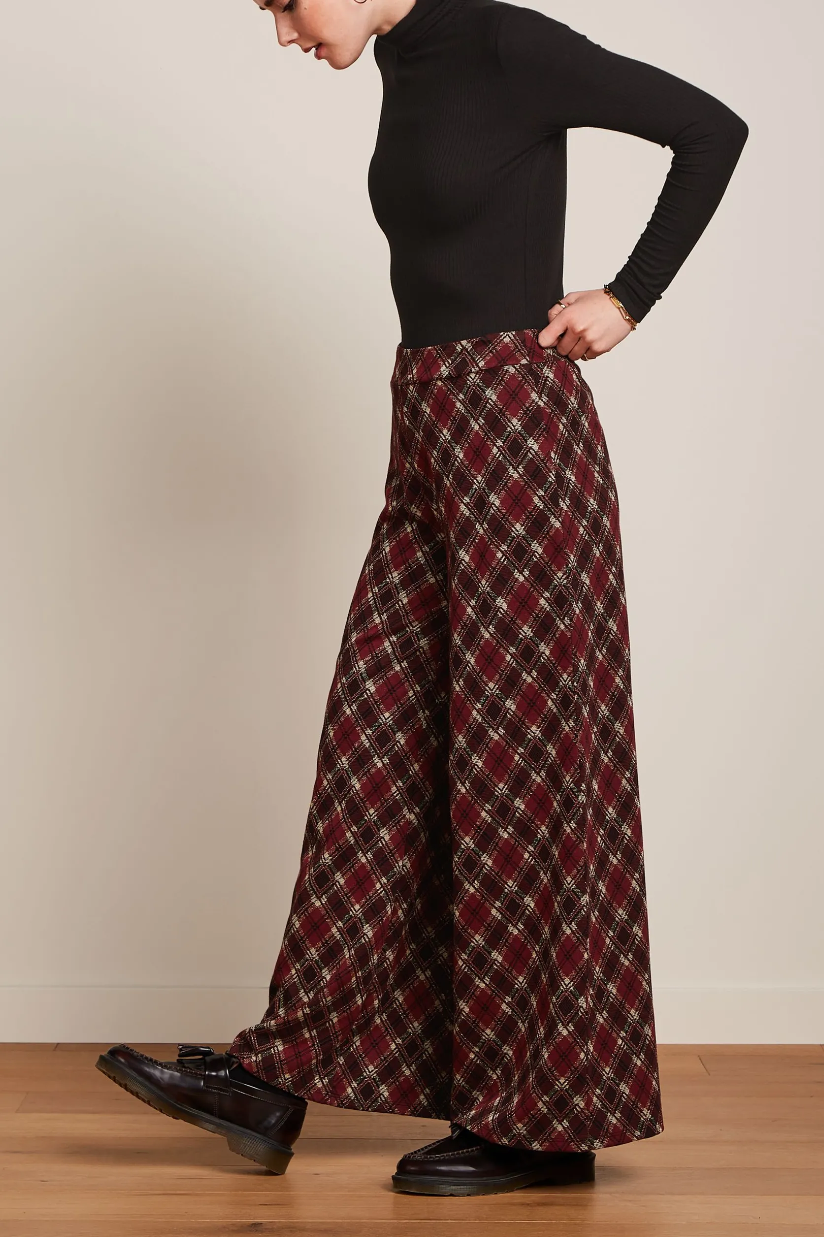 Border Palazzo Pants Riley Jacquard*King Louie Sale