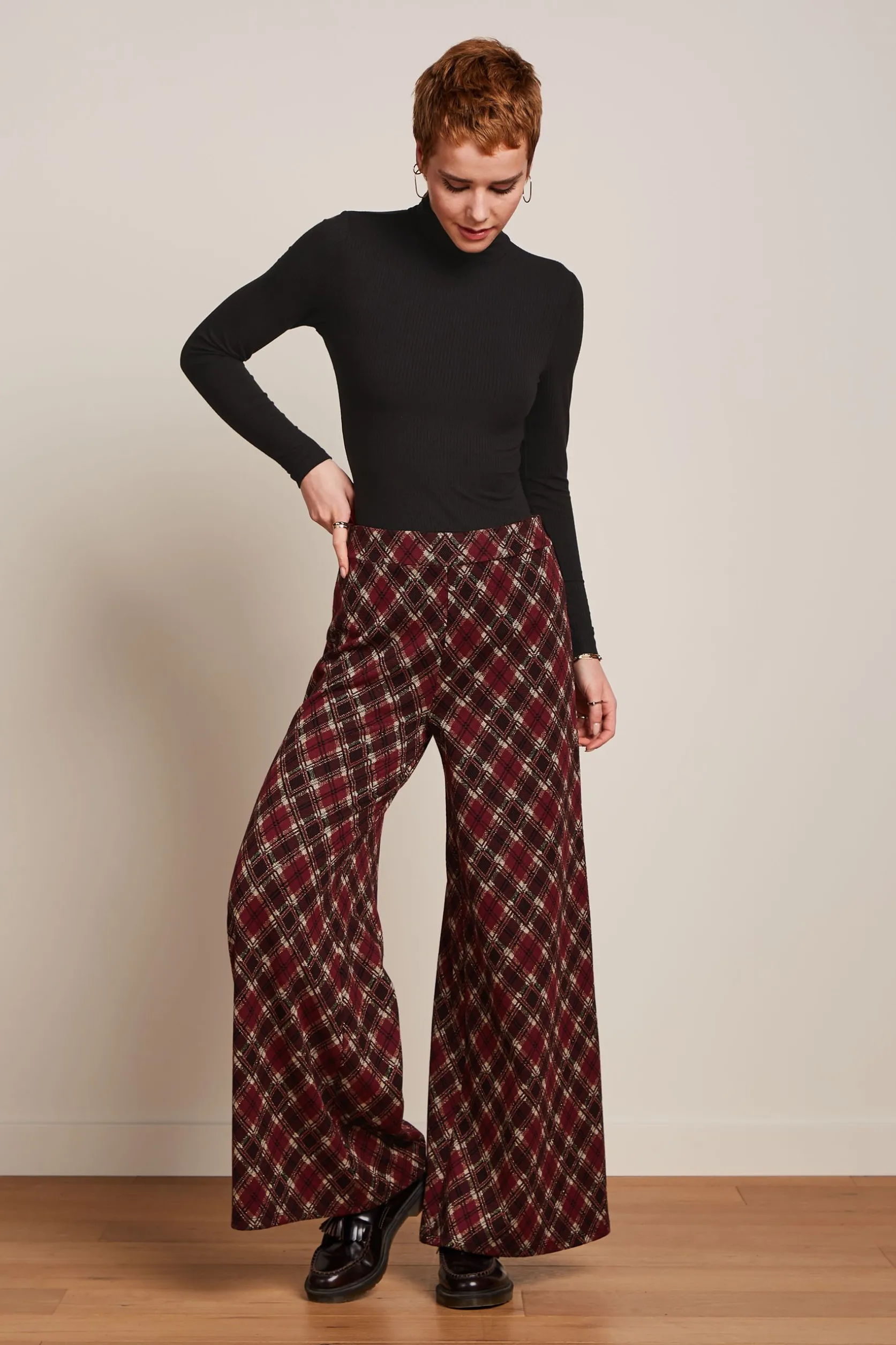 Border Palazzo Pants Riley Jacquard*King Louie Sale