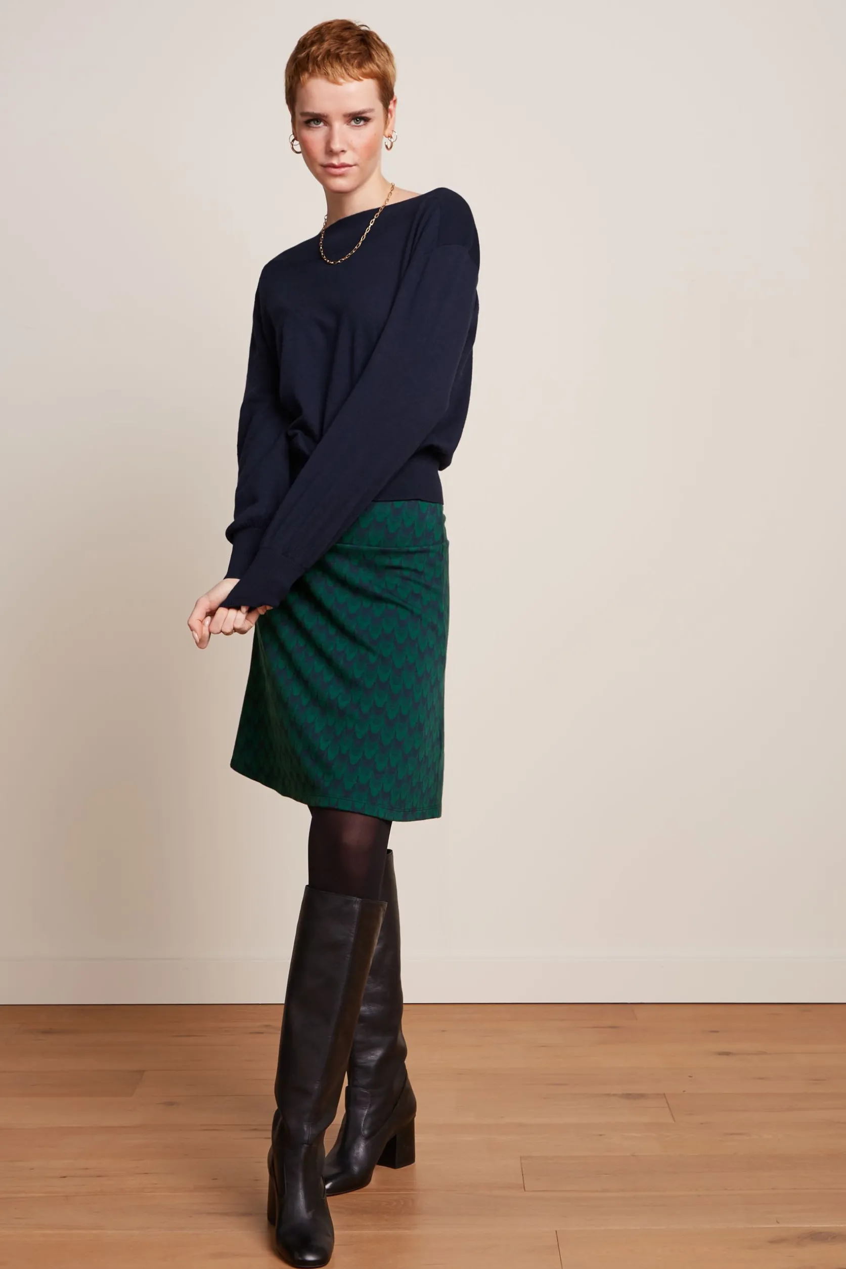 Border Skirt Duffy Jacquard*King Louie Clearance