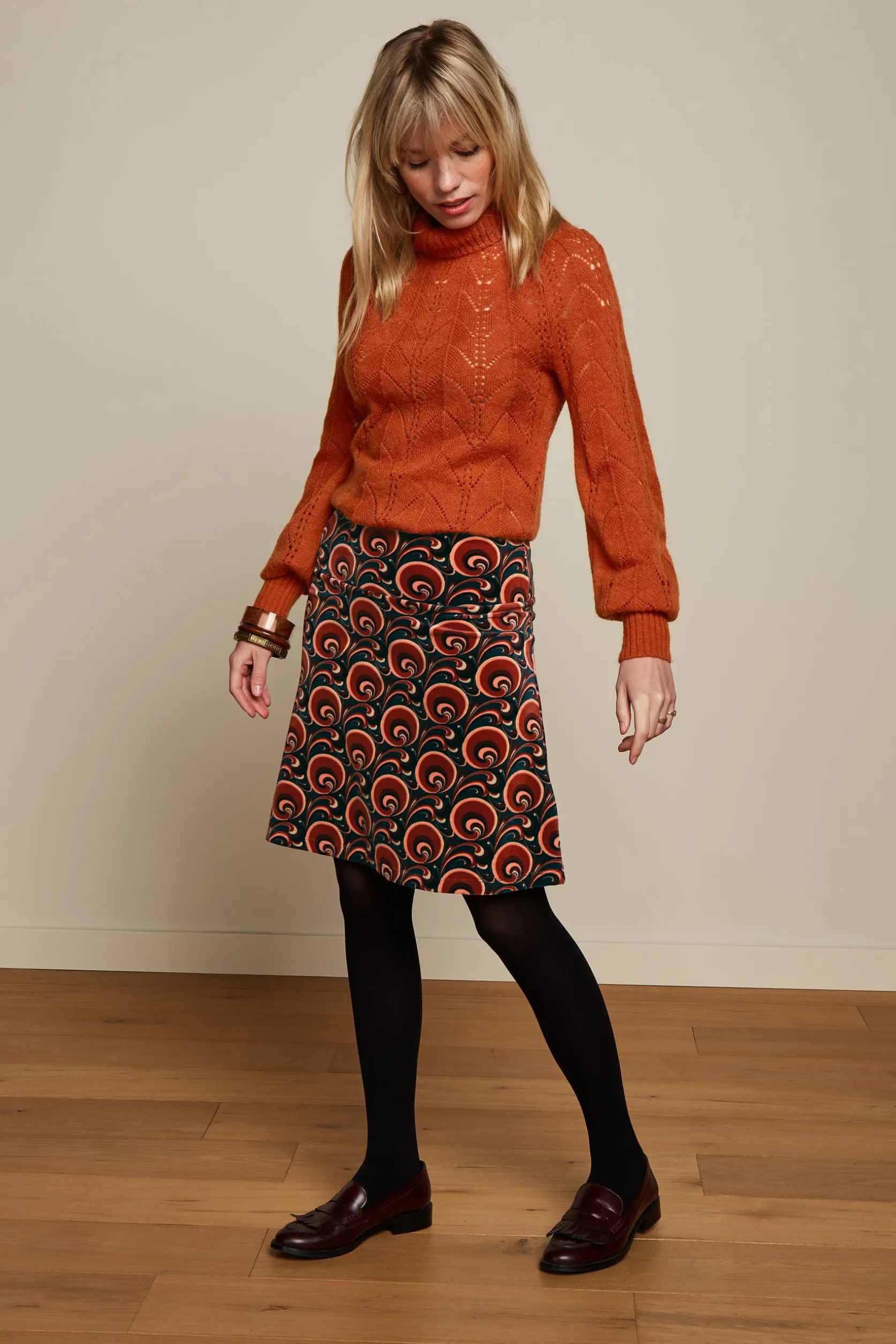Border Skirt Patchouli*King Louie Outlet