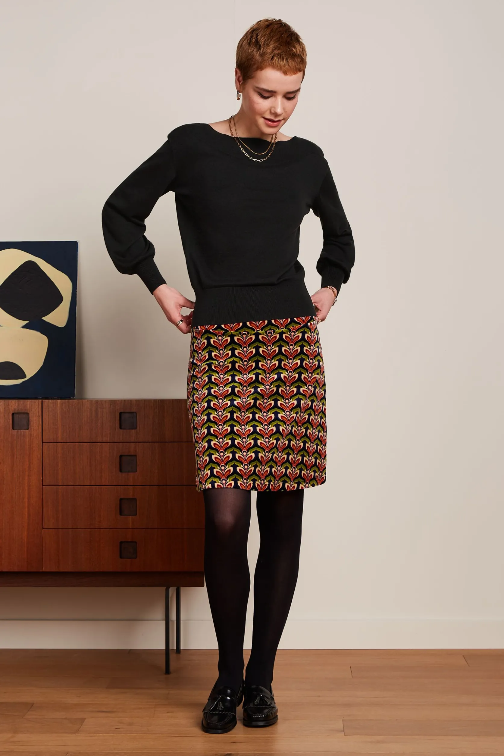 Border Skirt Sunday*King Louie New