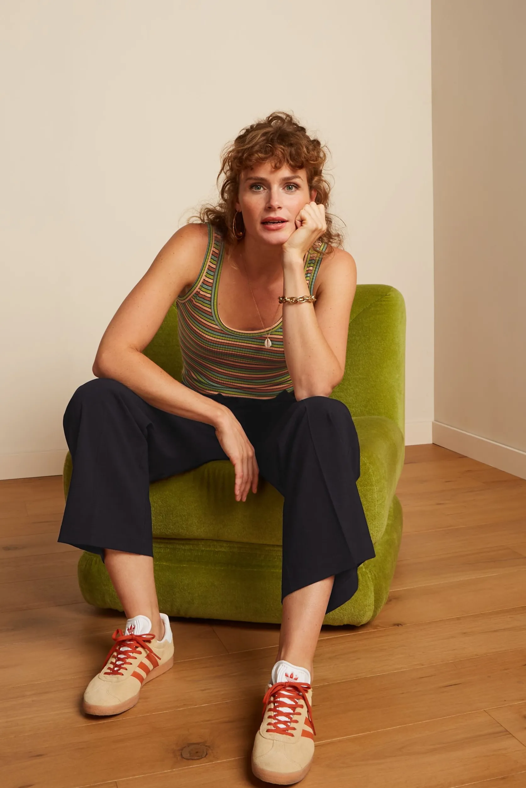 Brigitta Camisole Cleo Stripe*King Louie Cheap