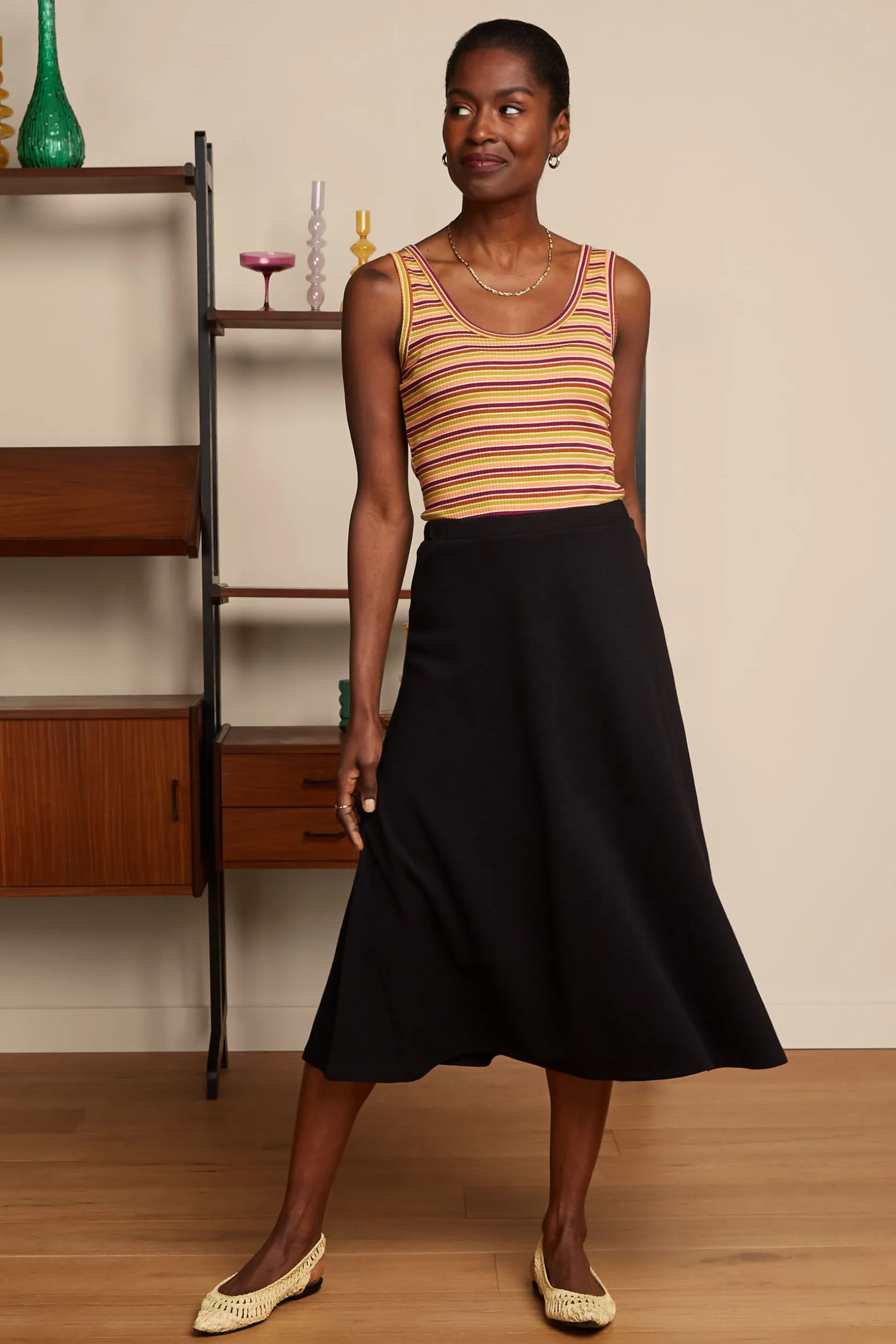 Brigitta Camisole Cleo Stripe*King Louie Fashion