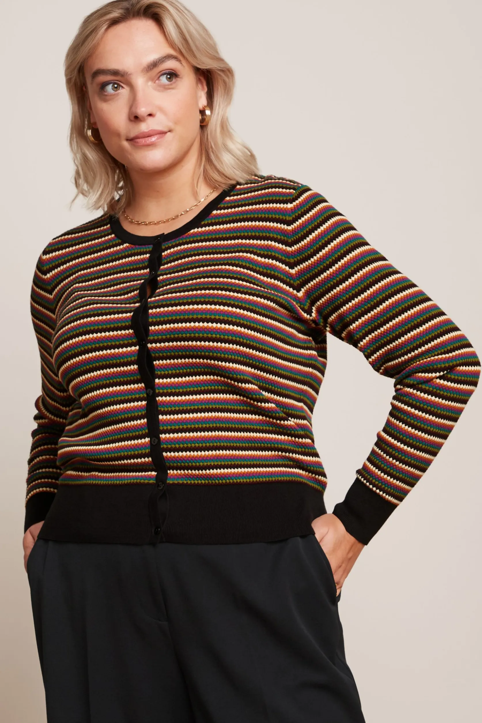 Cardi Roundneck Gilmour*King Louie Cheap