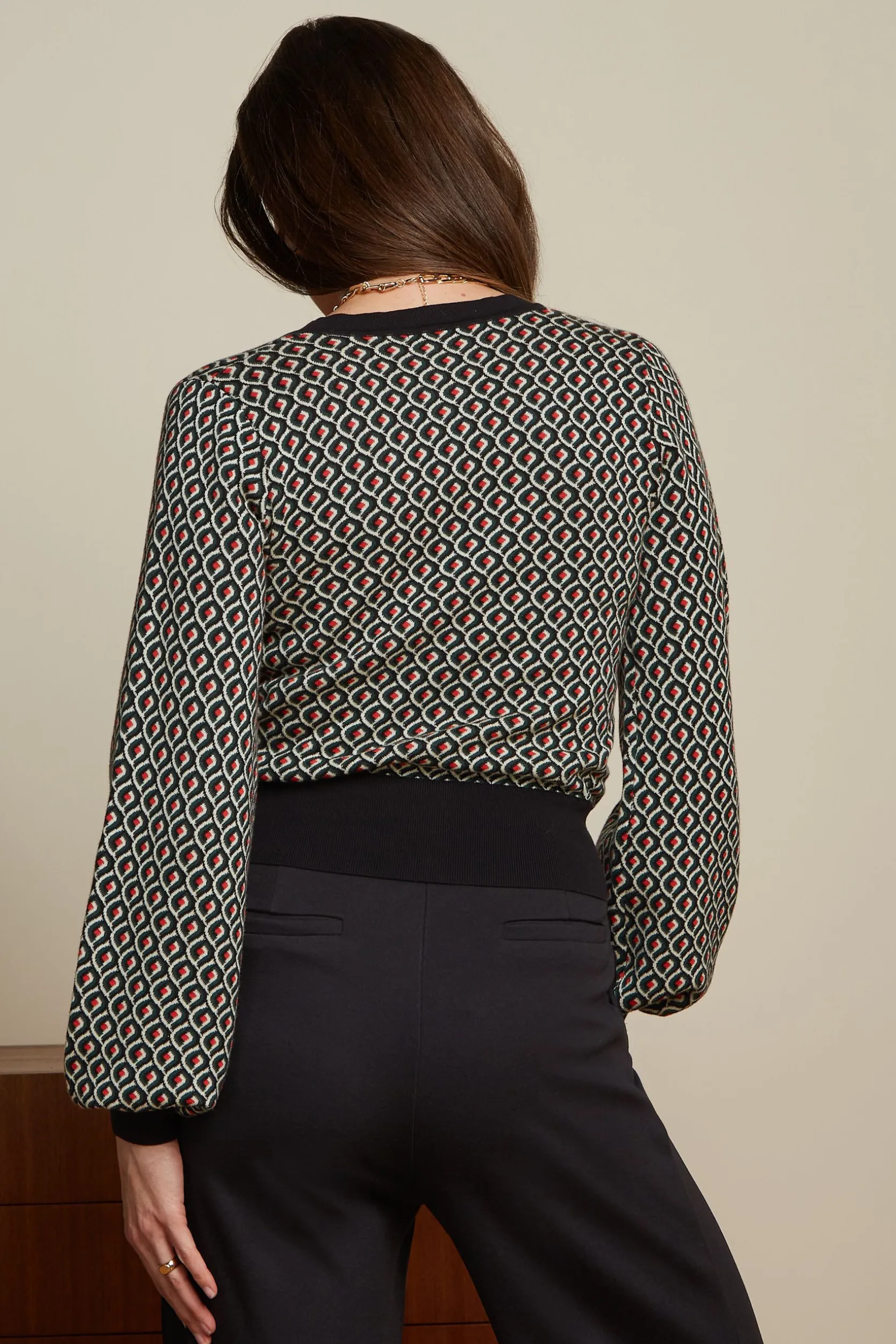 Cardi V Bell Violette*King Louie Cheap
