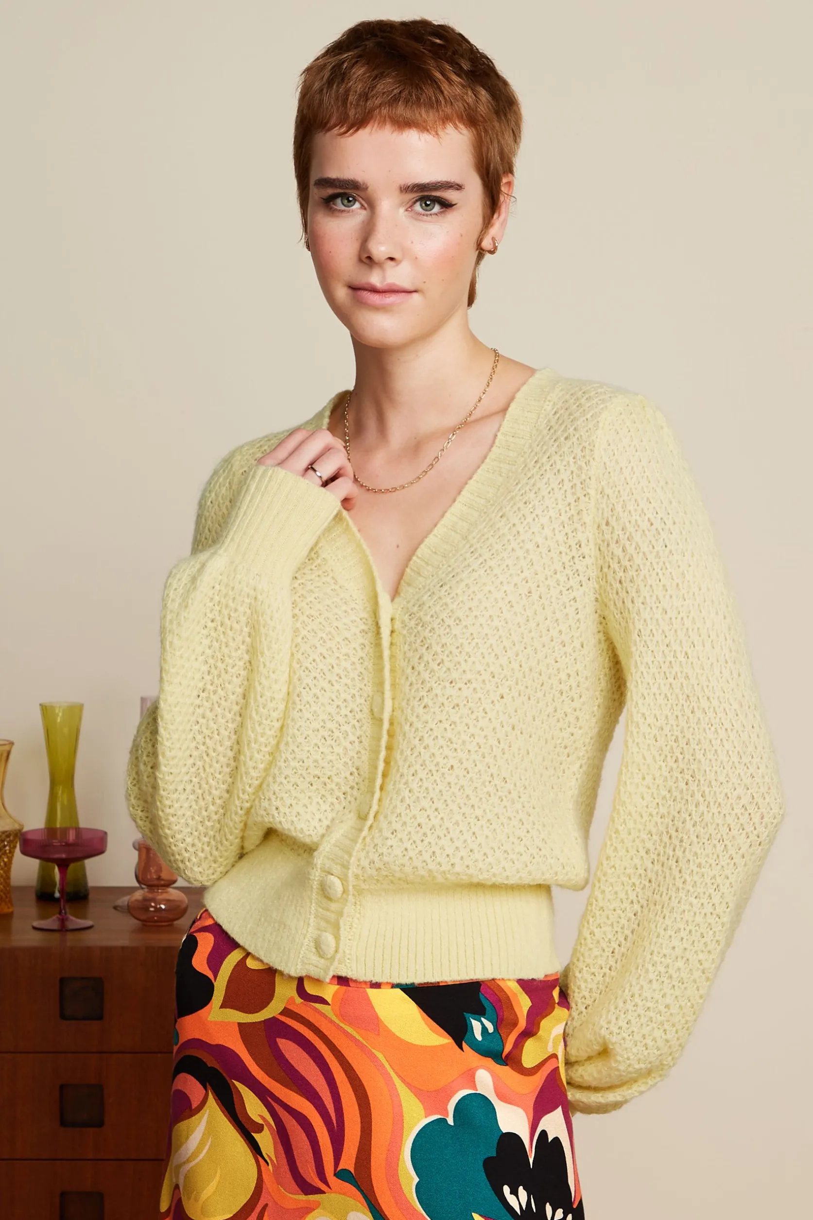 Cardi V Farfalle*King Louie Best Sale