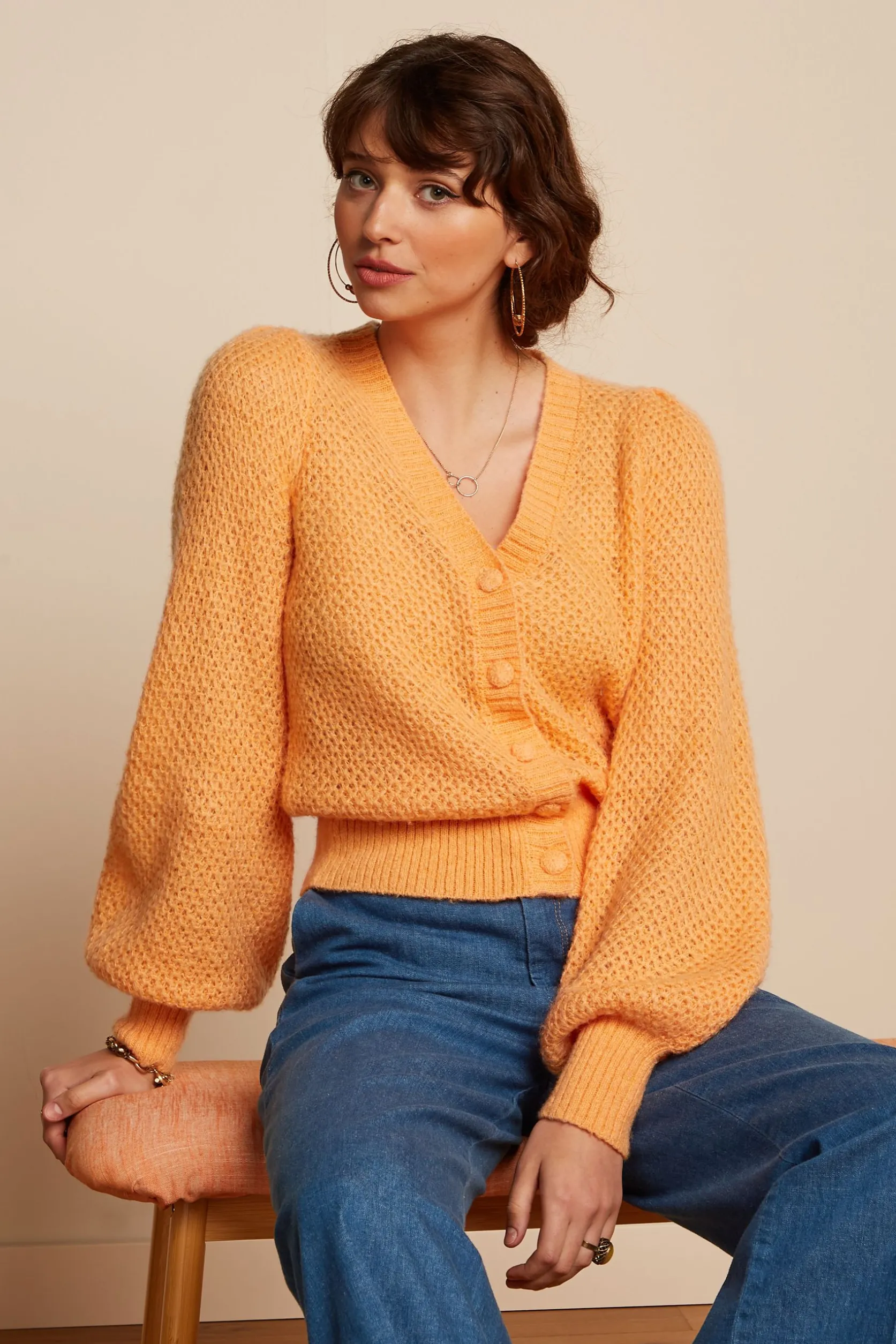 Cardi V Farfalle*King Louie Shop