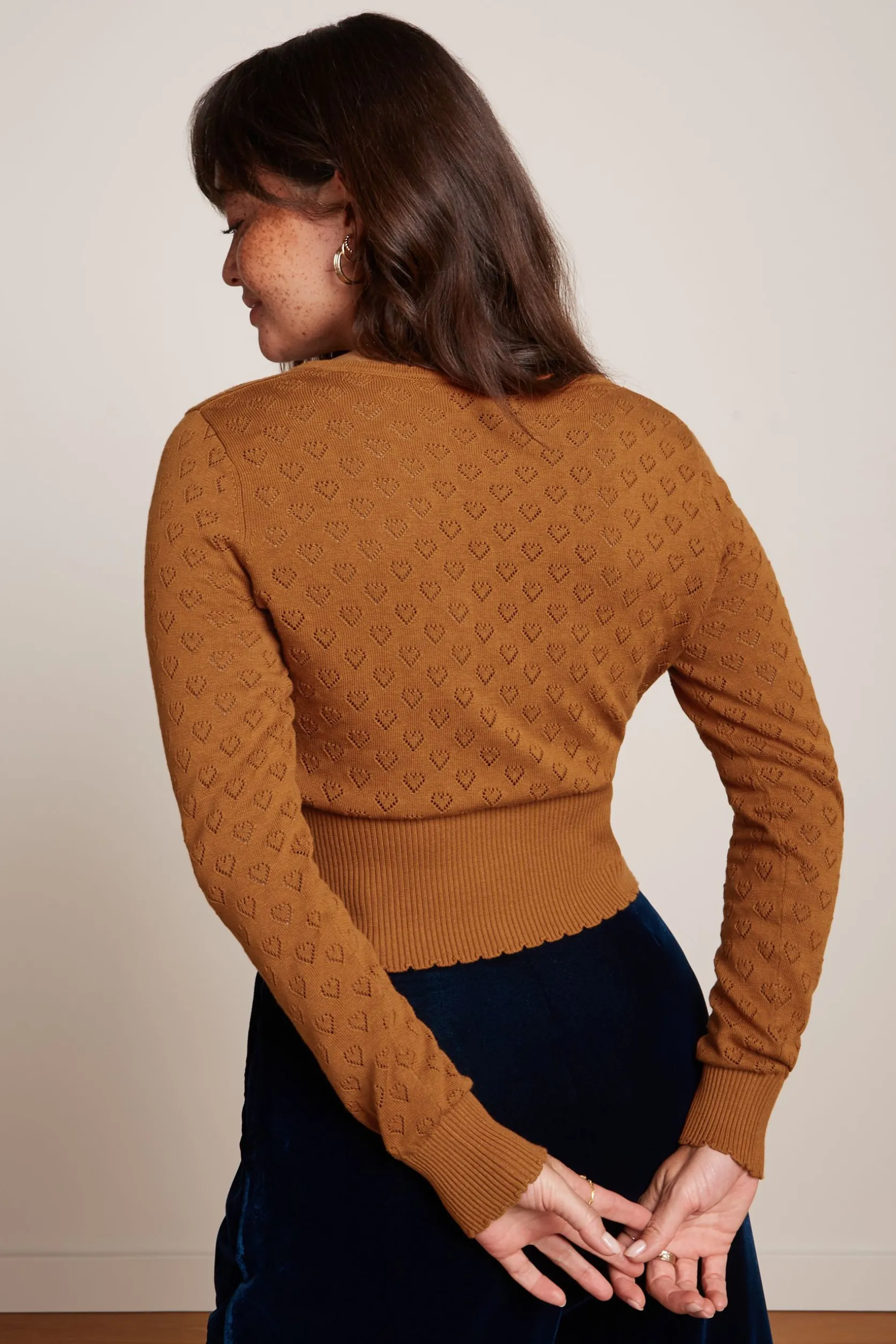 Cardi V Heart Ajour BCI*King Louie Best Sale