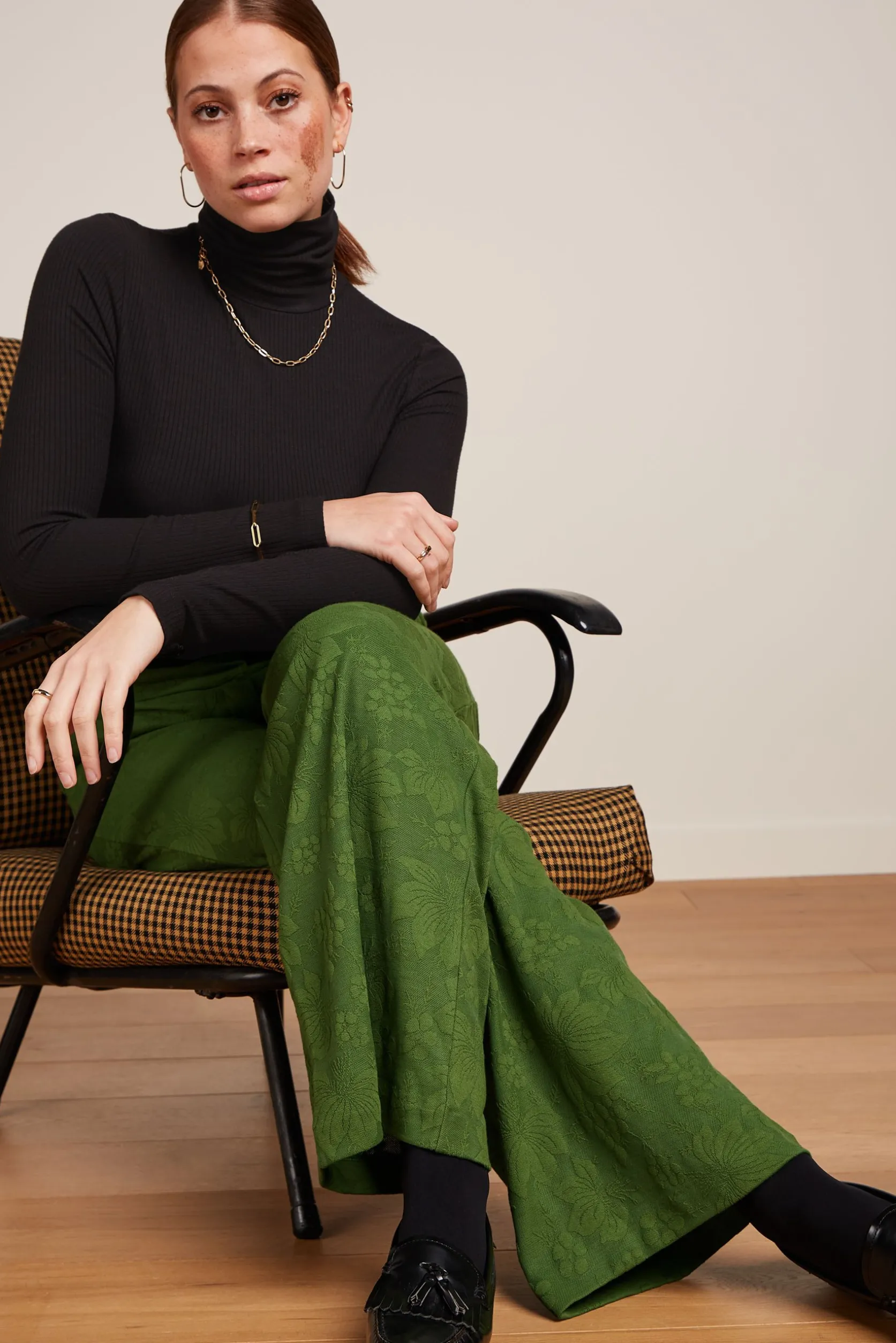 Federica Pants Buzz Jacquard*King Louie Flash Sale