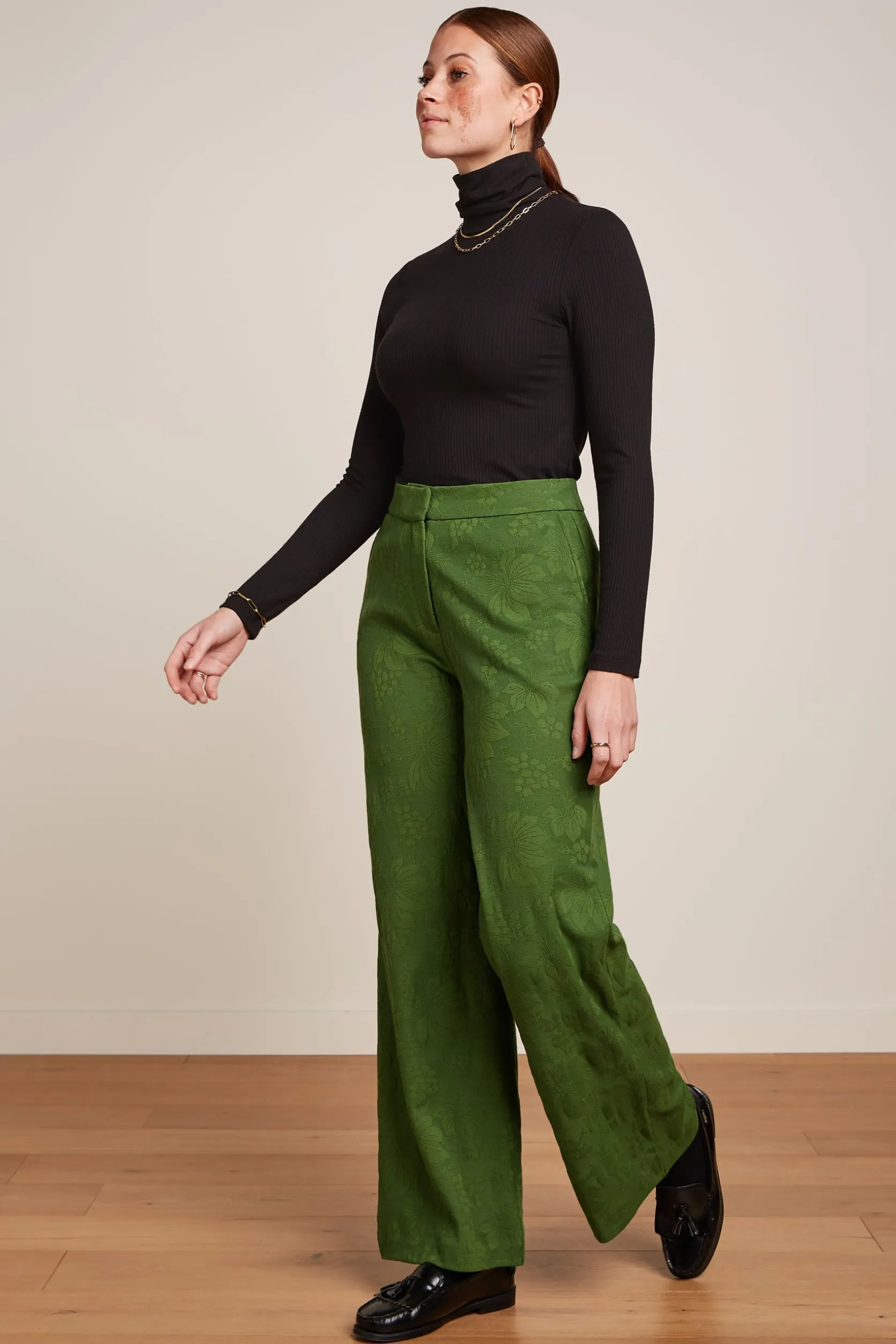 Federica Pants Buzz Jacquard*King Louie Flash Sale