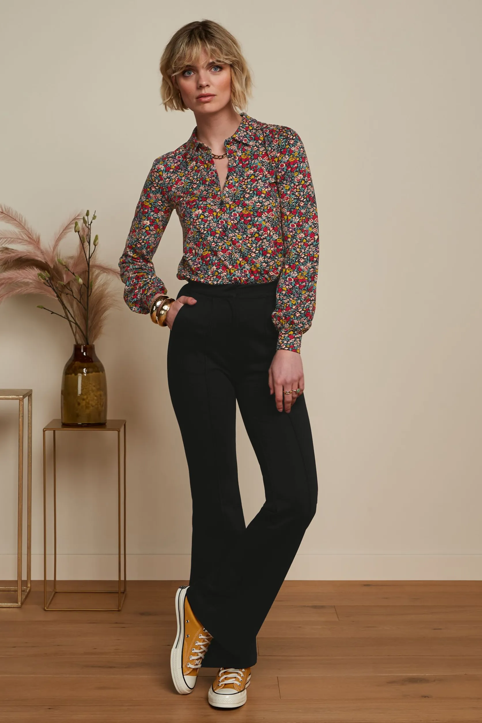 Gael Pintuck Pants Aurora*King Louie Clearance