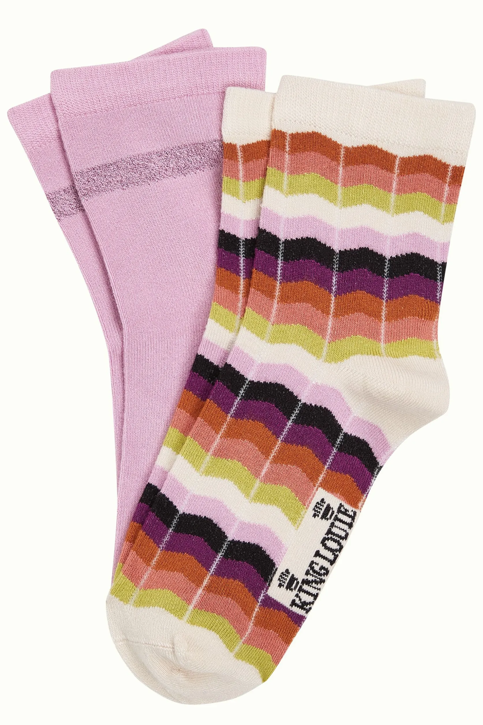 Half Socks 2-Pack Sunset*King Louie Best Sale