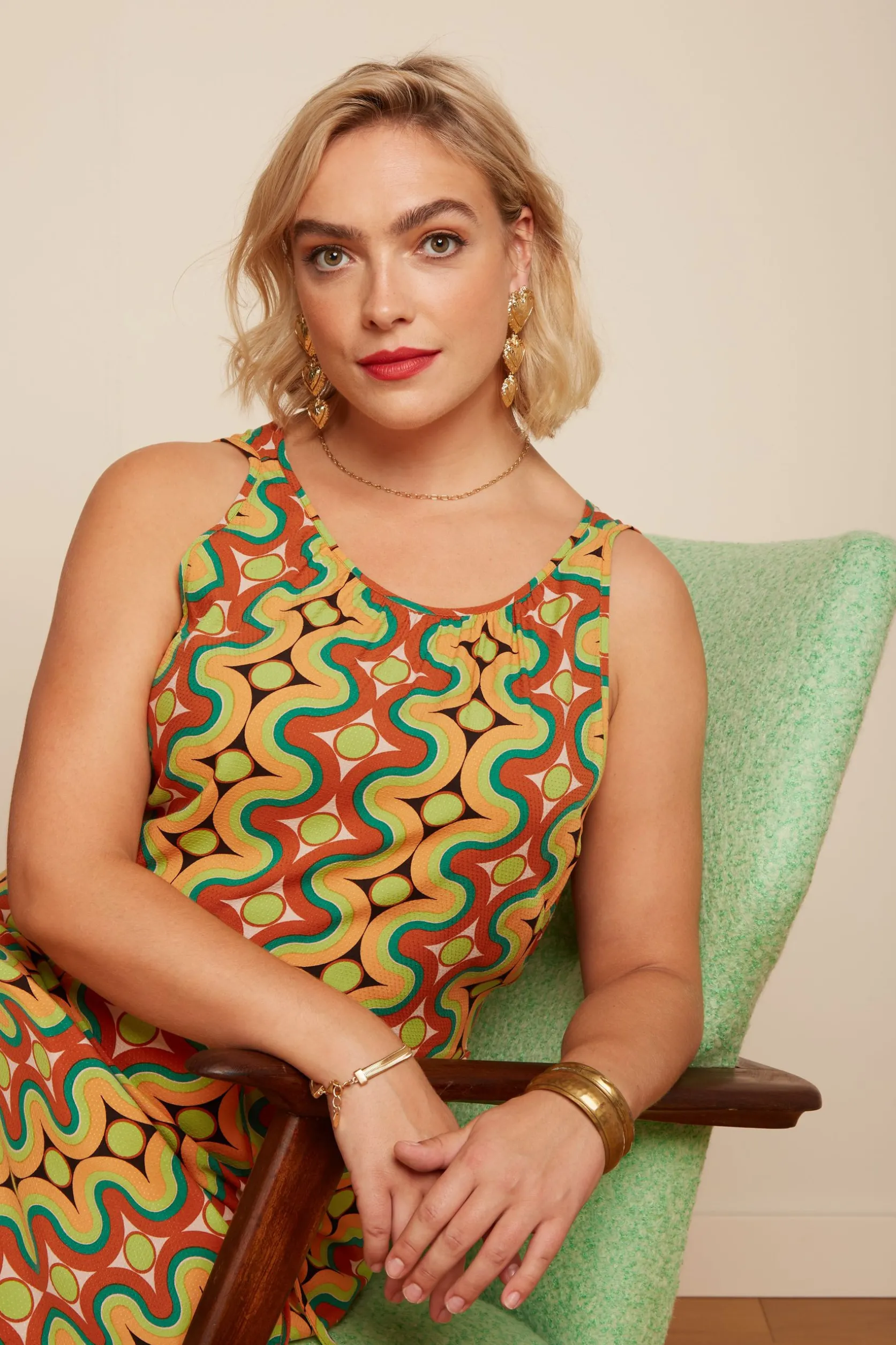 Hazel Midi Dress Kizko*King Louie Store