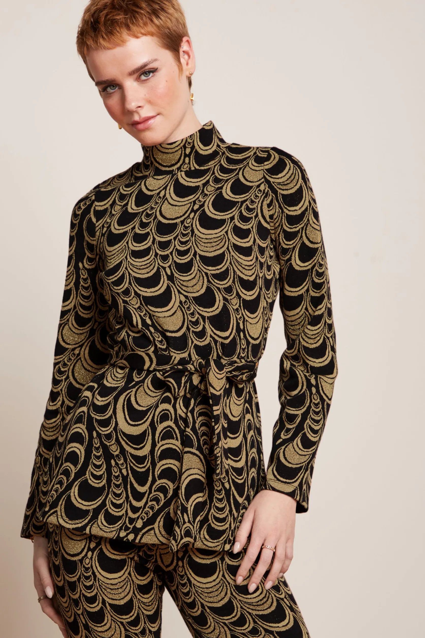 Heloise Tunic Top Bobbin Jacquard*King Louie Online