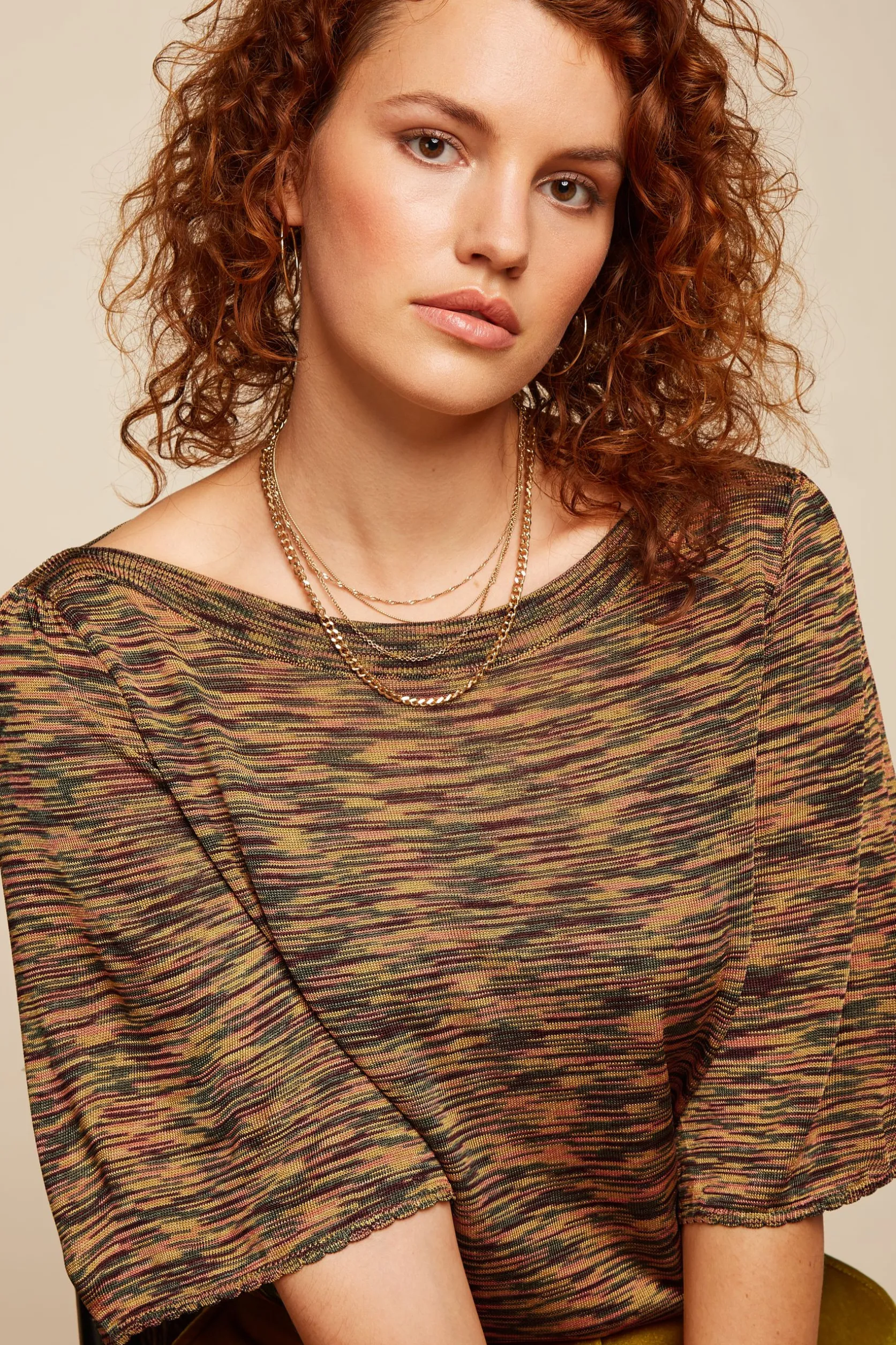Ivy Top Wide Sleeve Bobbie*King Louie Discount
