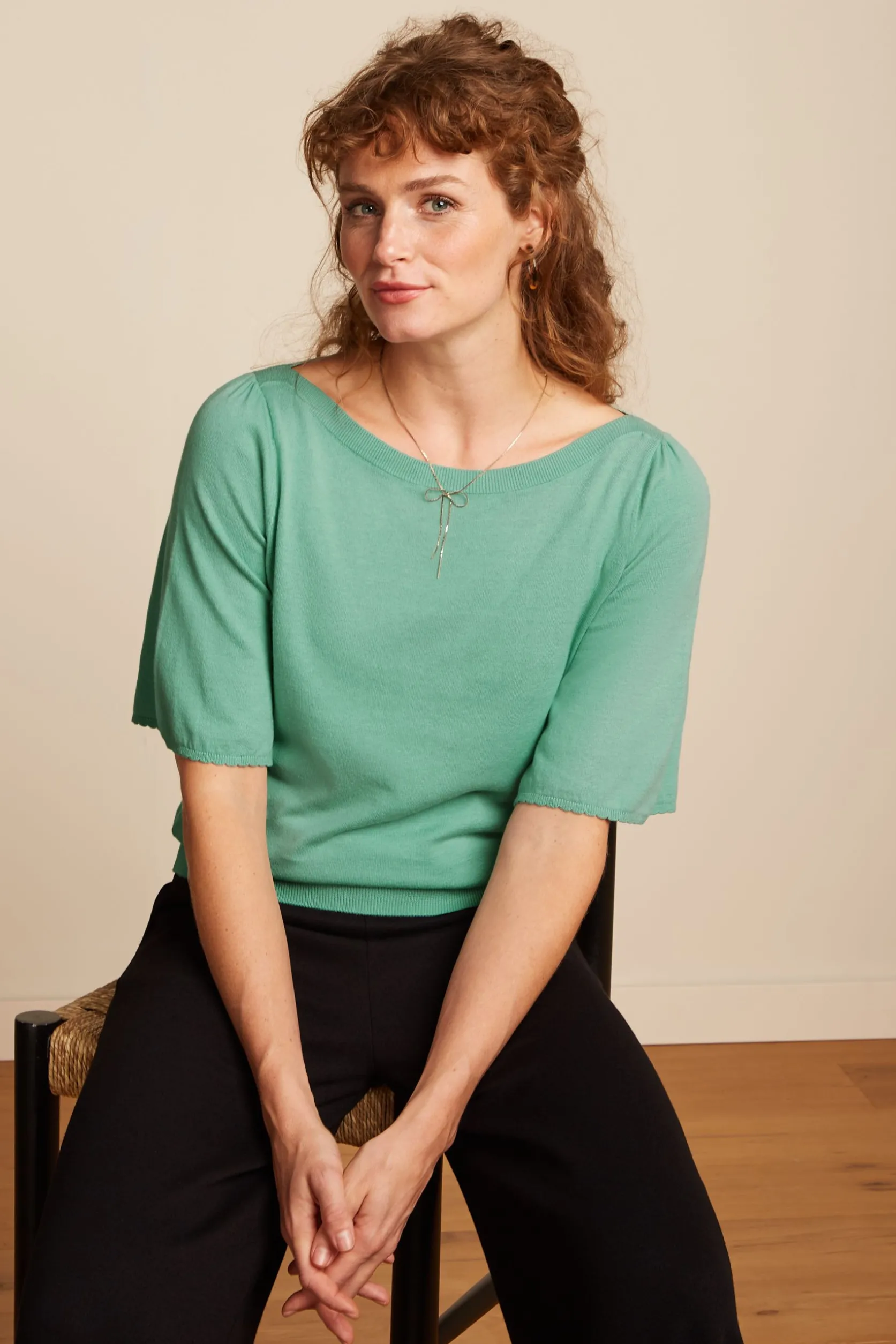 Ivy Top Wide Sleeve Club*King Louie Cheap