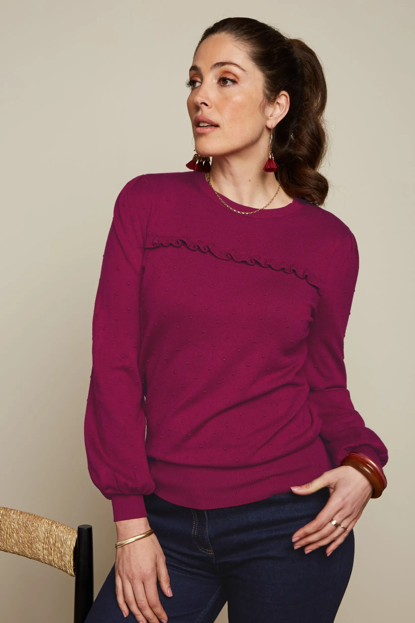Jada Ruffle Top Droplet*King Louie Best