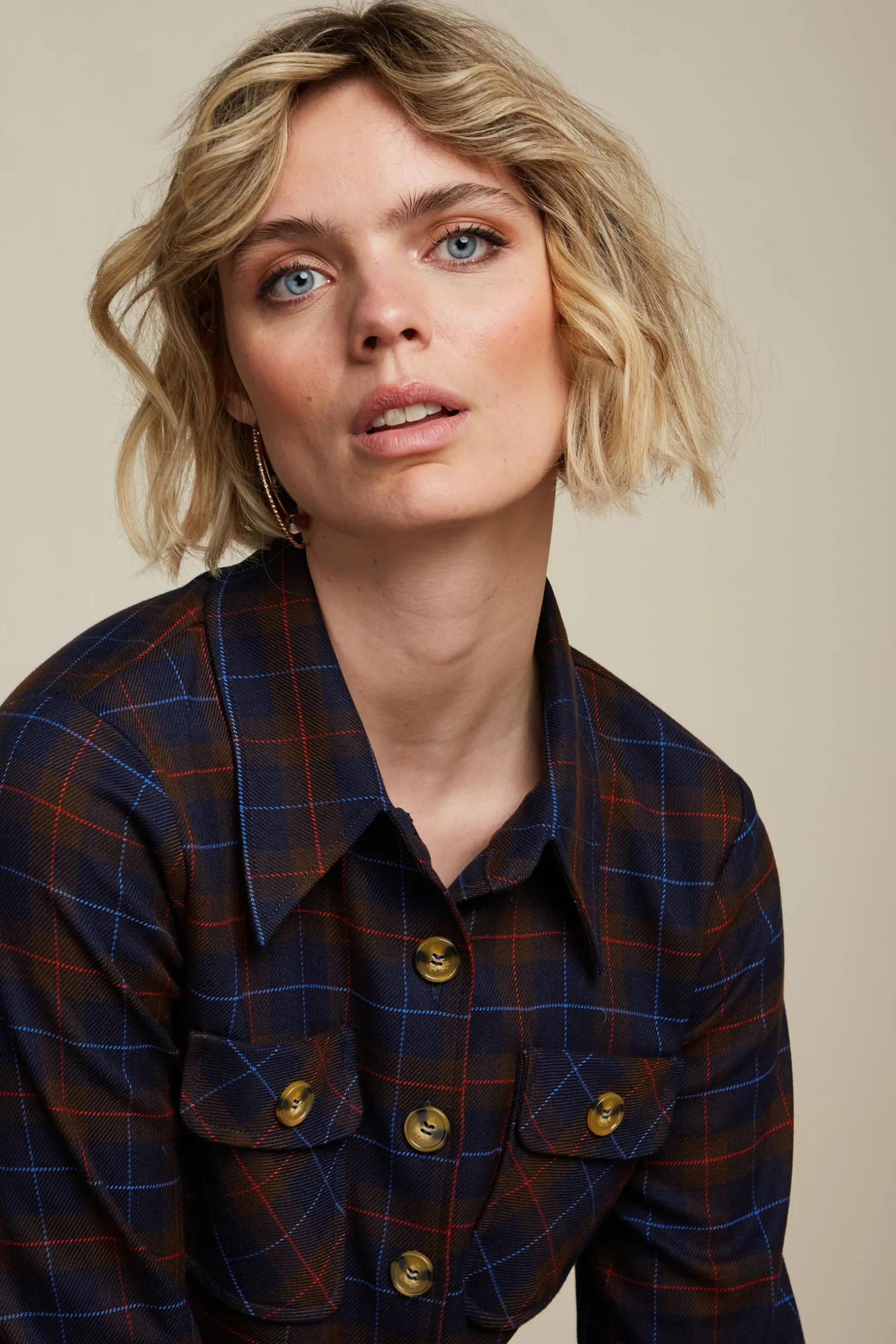 Janice Jacket Pandora Check*King Louie Store