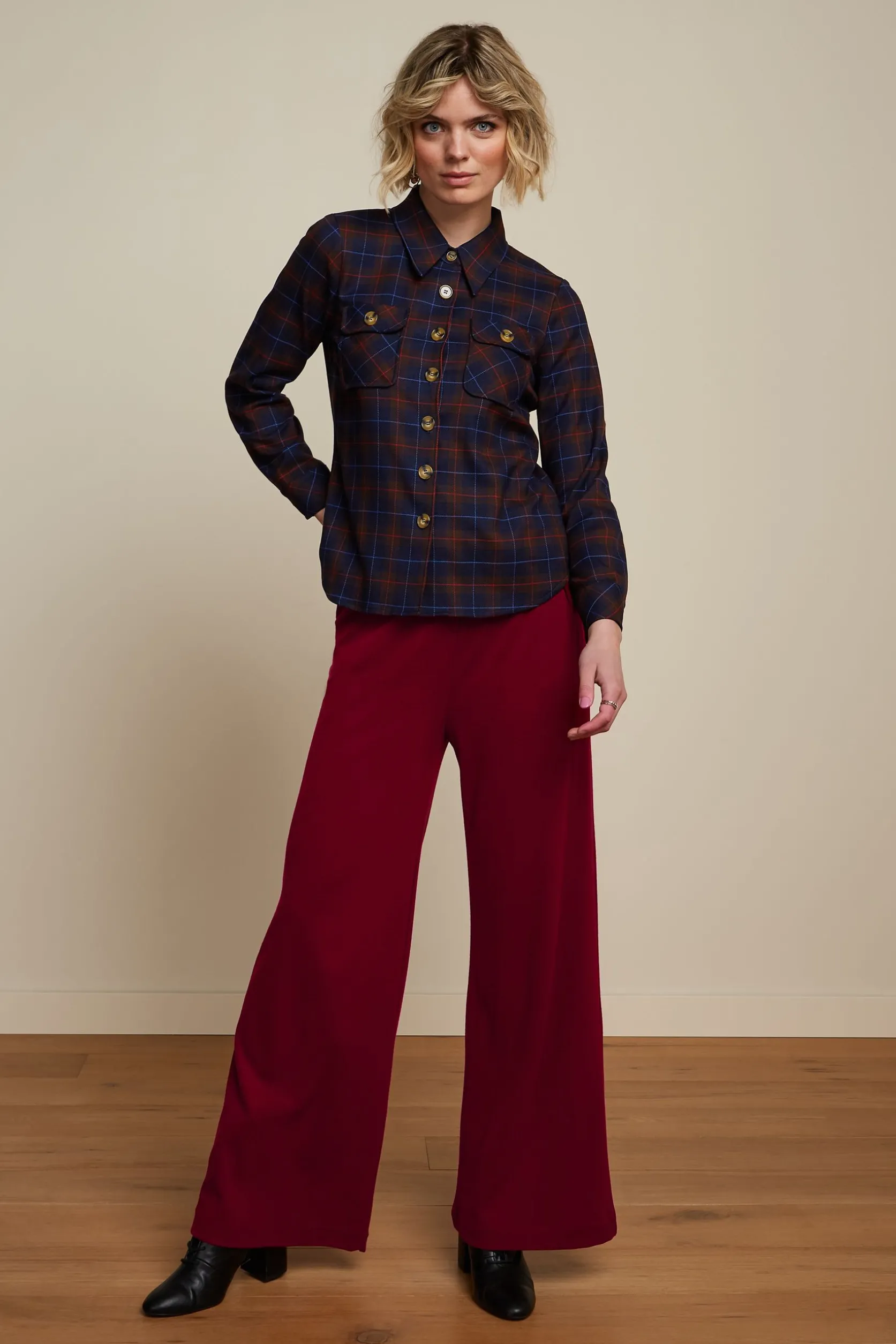 Janice Jacket Pandora Check*King Louie Store