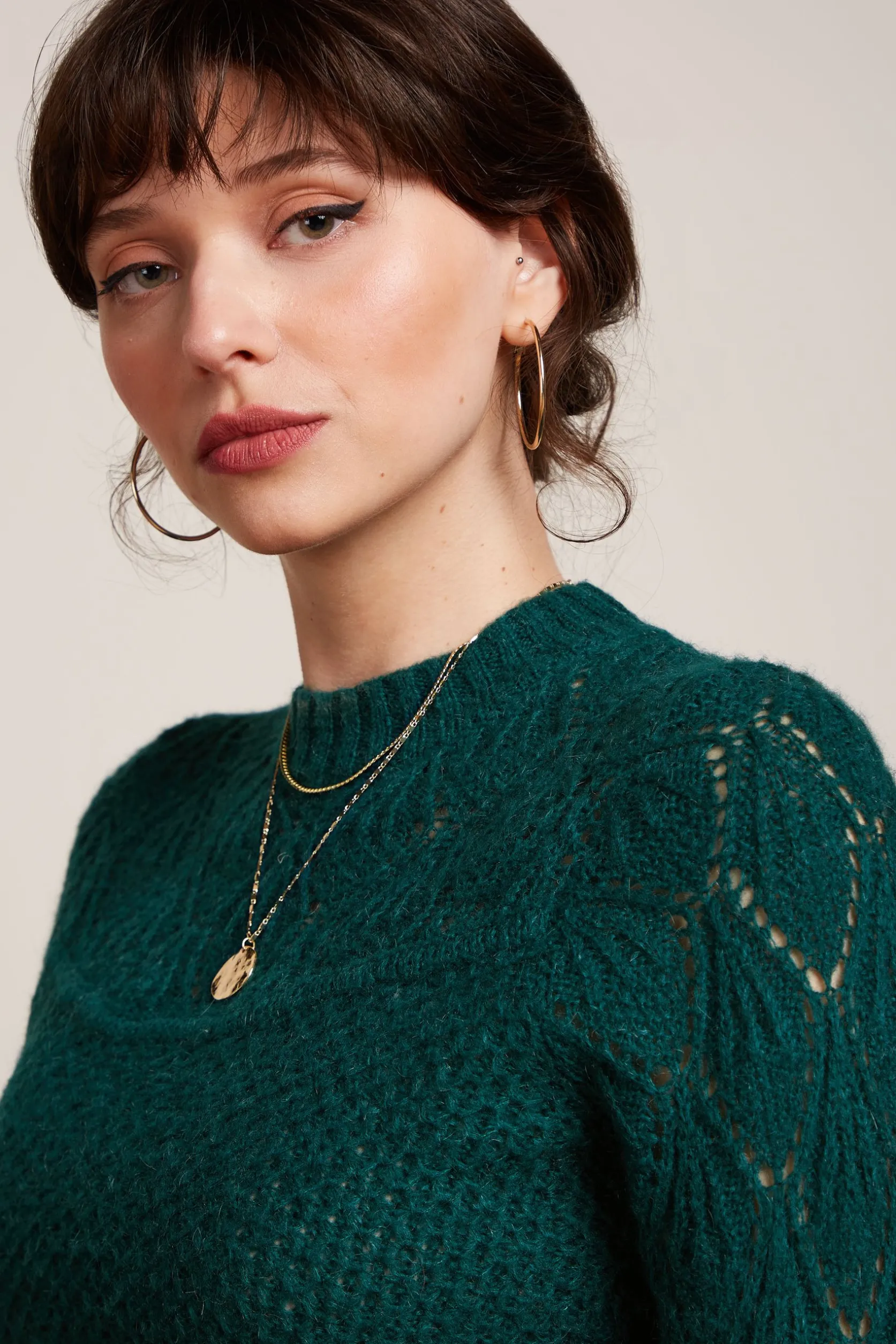 Jeannie Yoke Sweater Farfalle*King Louie Flash Sale