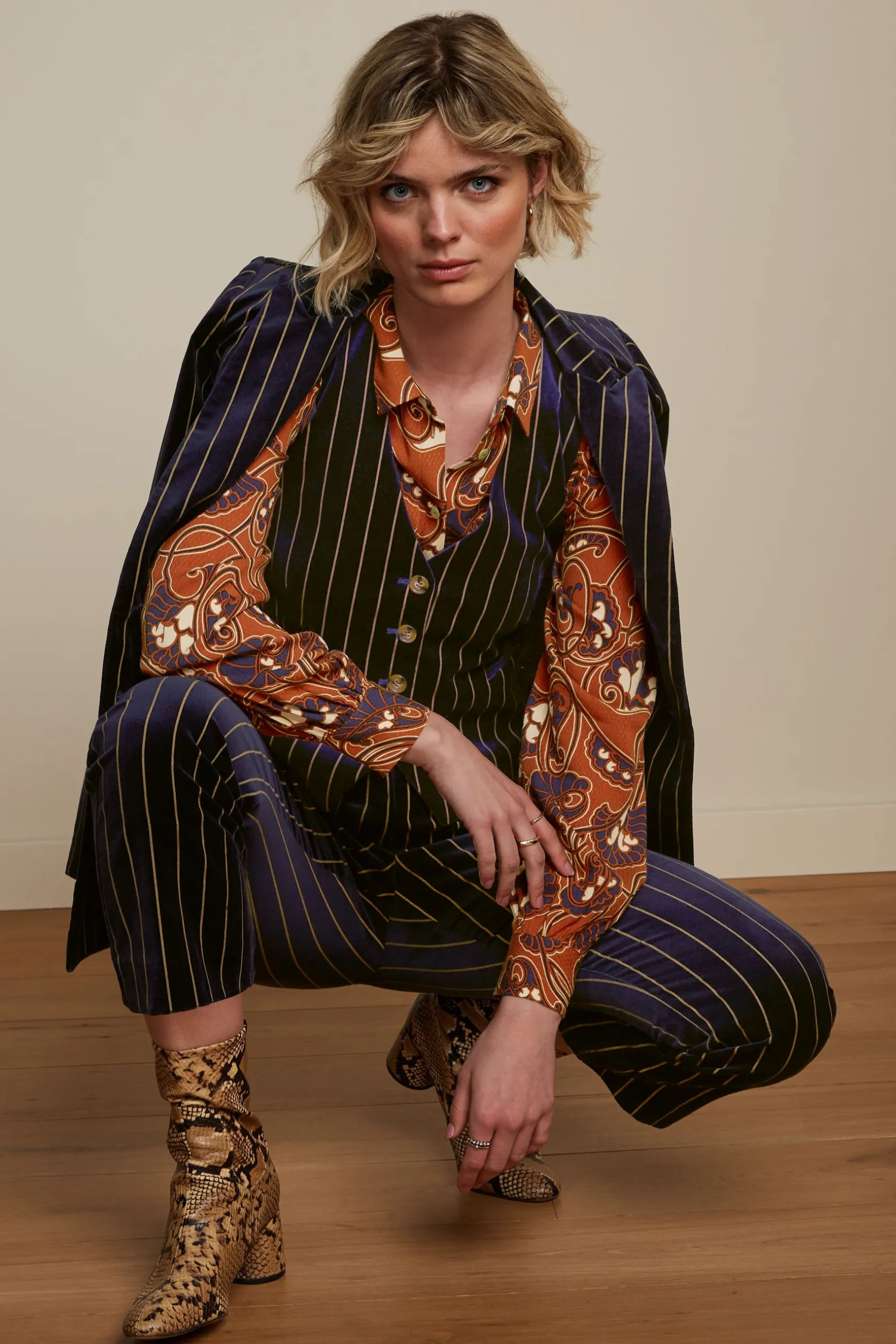 Jenny Pants Pinstripe*King Louie Discount