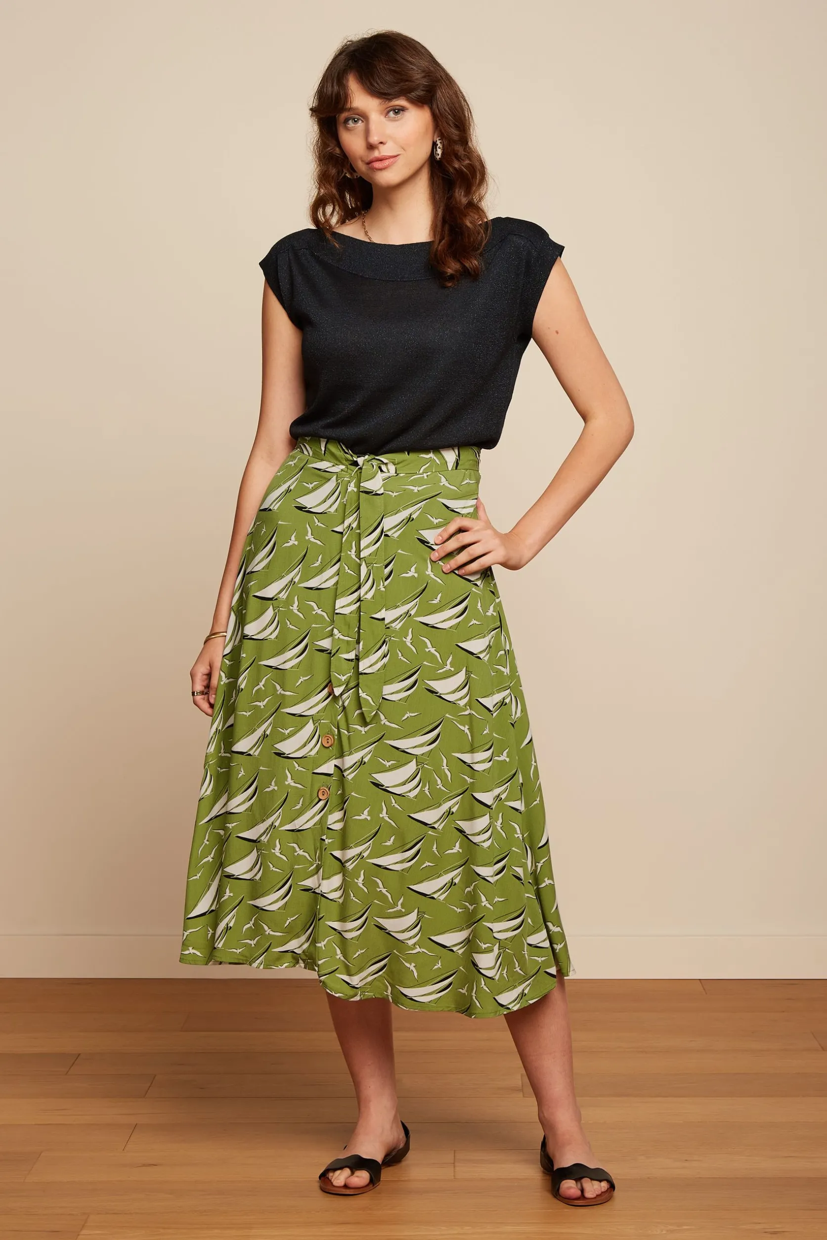 Judy Midi Skirt Bateau*King Louie Hot