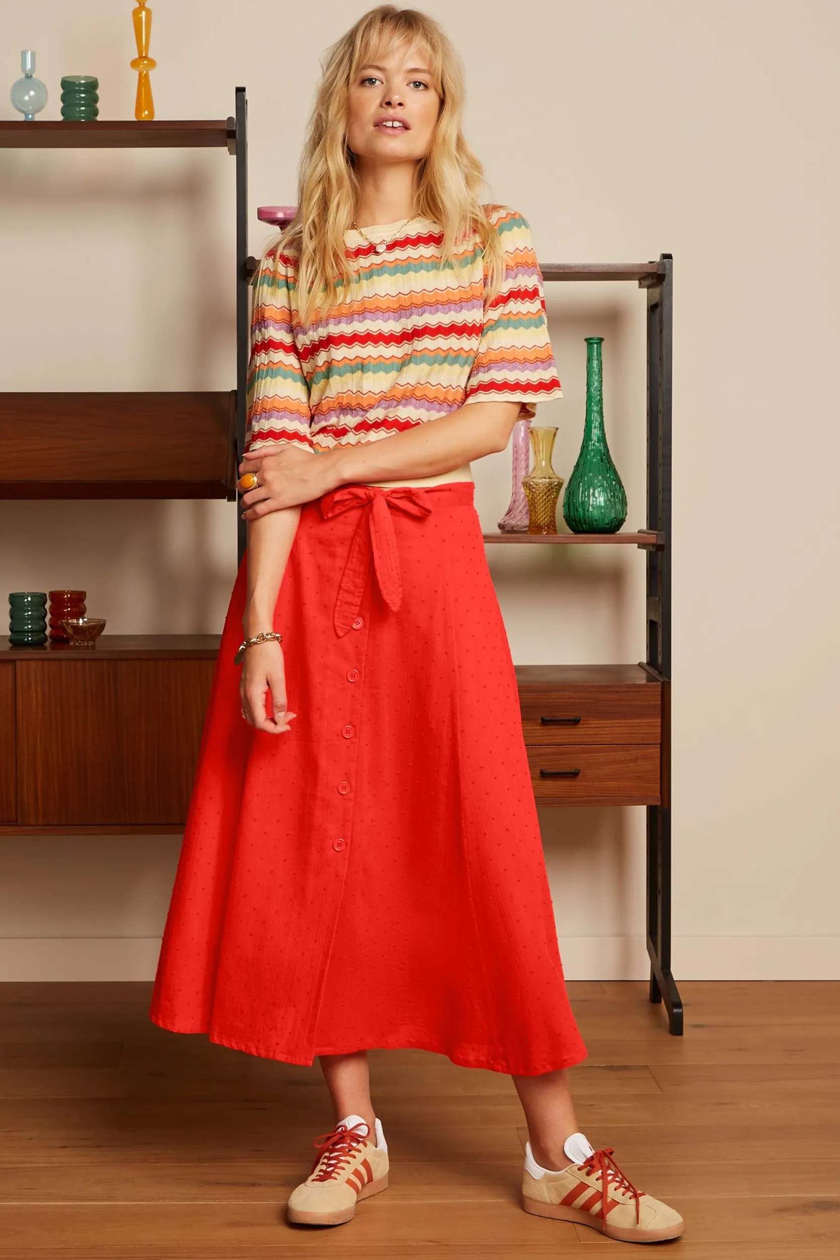 Judy Midi Skirt Verano*King Louie Shop