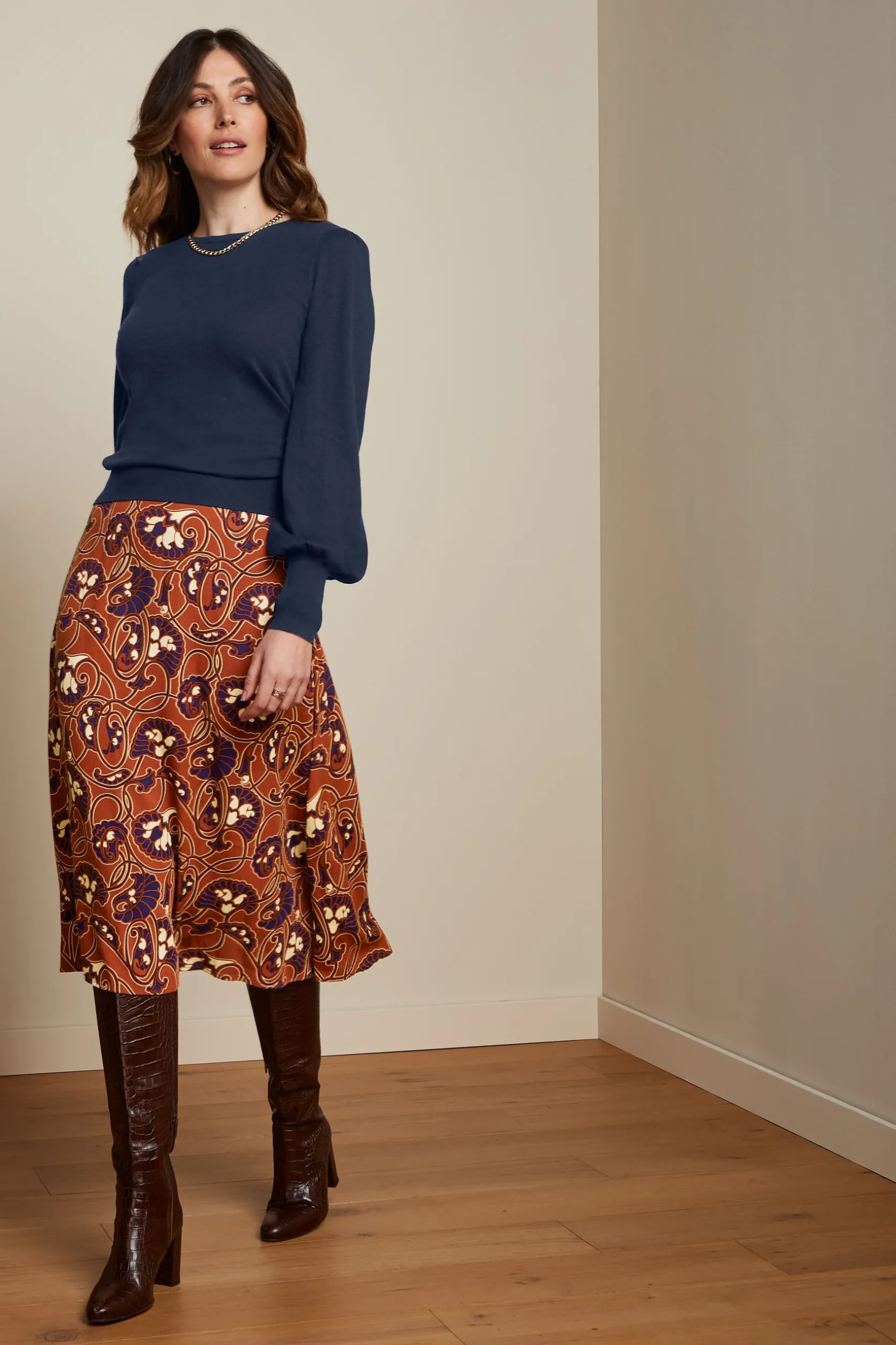 Juno Midi Skirt Cecilia*King Louie Cheap