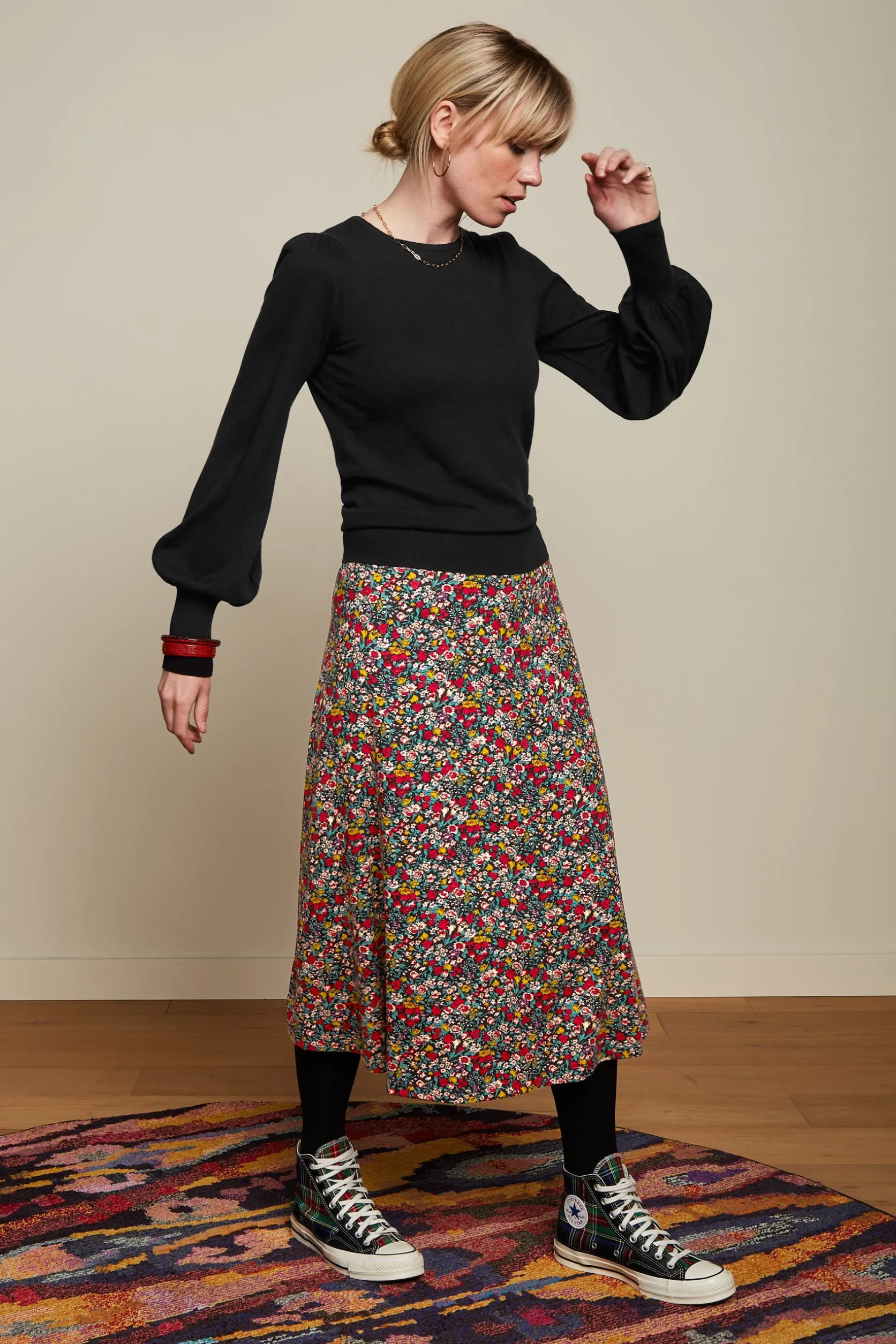 Juno Midi Skirt Meadow*King Louie Cheap