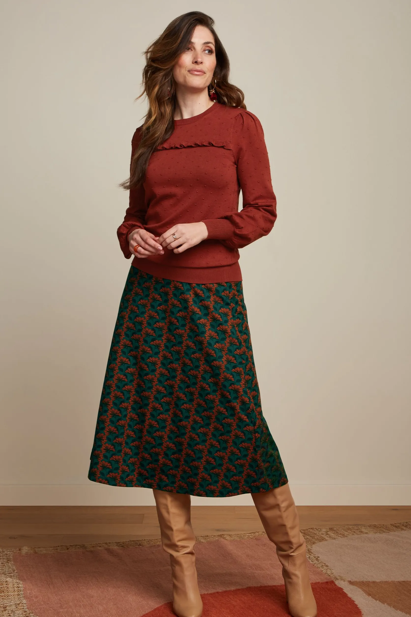 Juno Midi Skirt Noushh*King Louie Discount