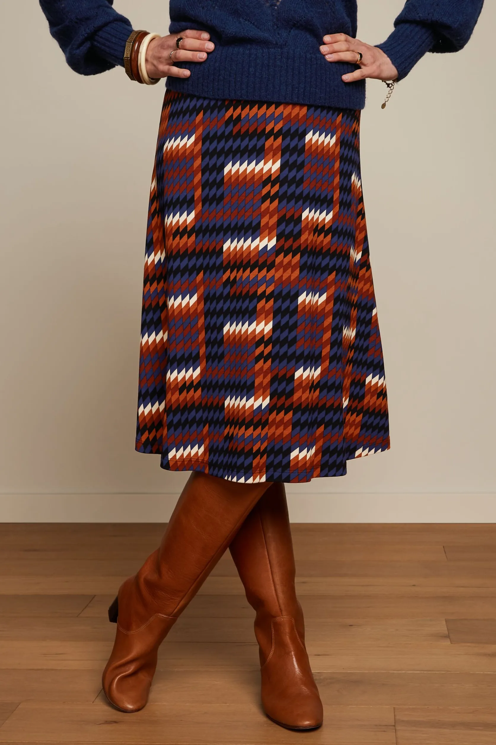 Juno Skirt Clark*King Louie New