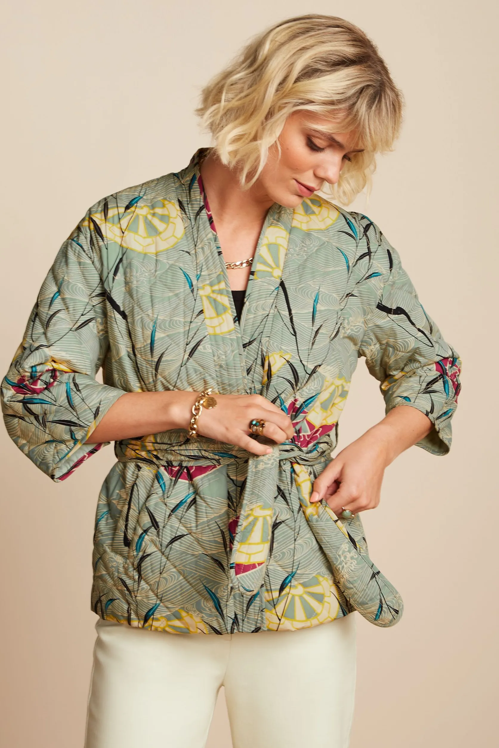 Kimono Jacket Quilted*King Louie New