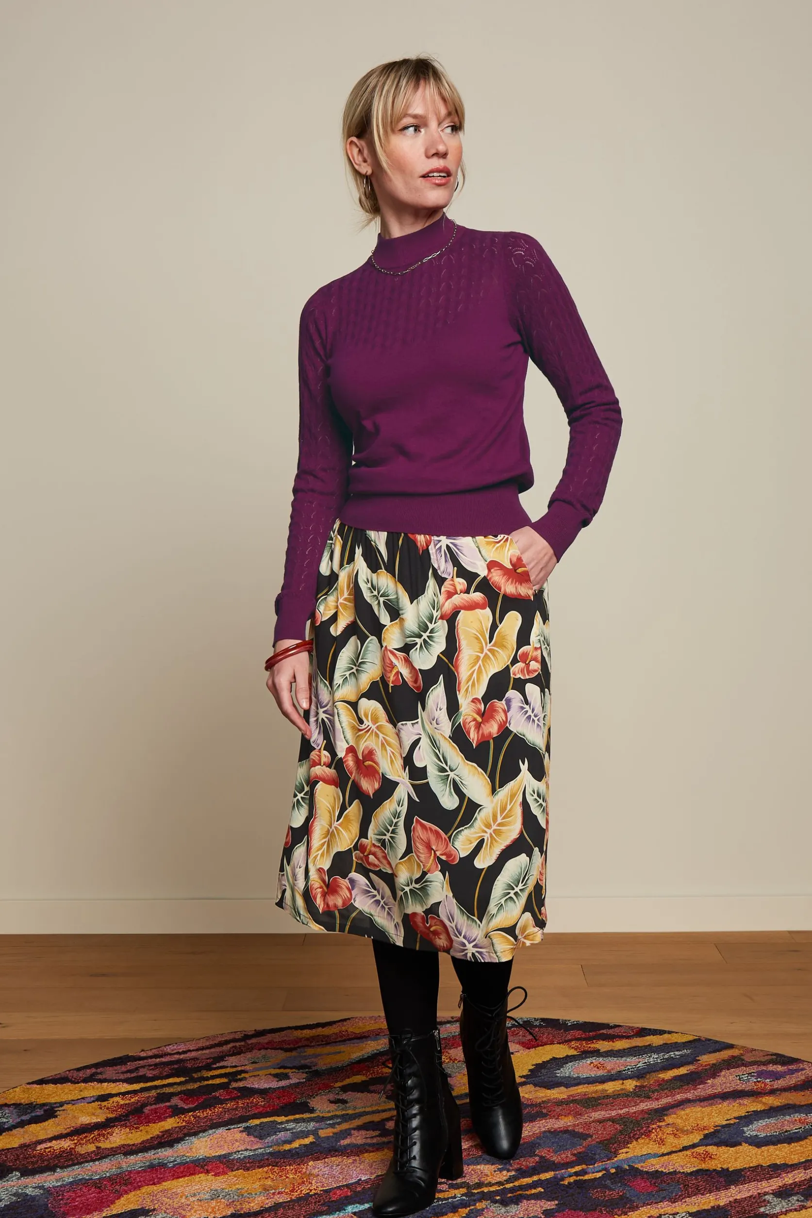 Layla Skirt Marmora*King Louie Best