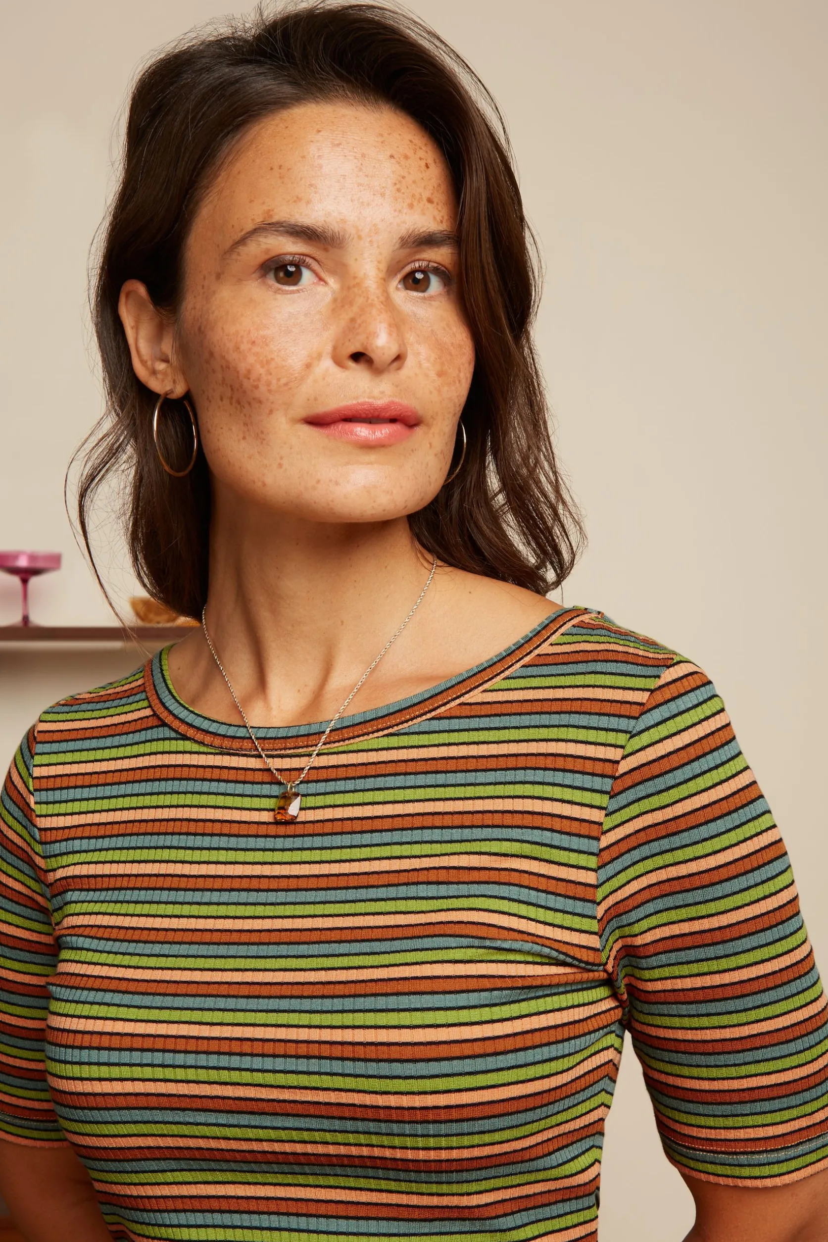 Lily Tee Cleo Stripe*King Louie Fashion