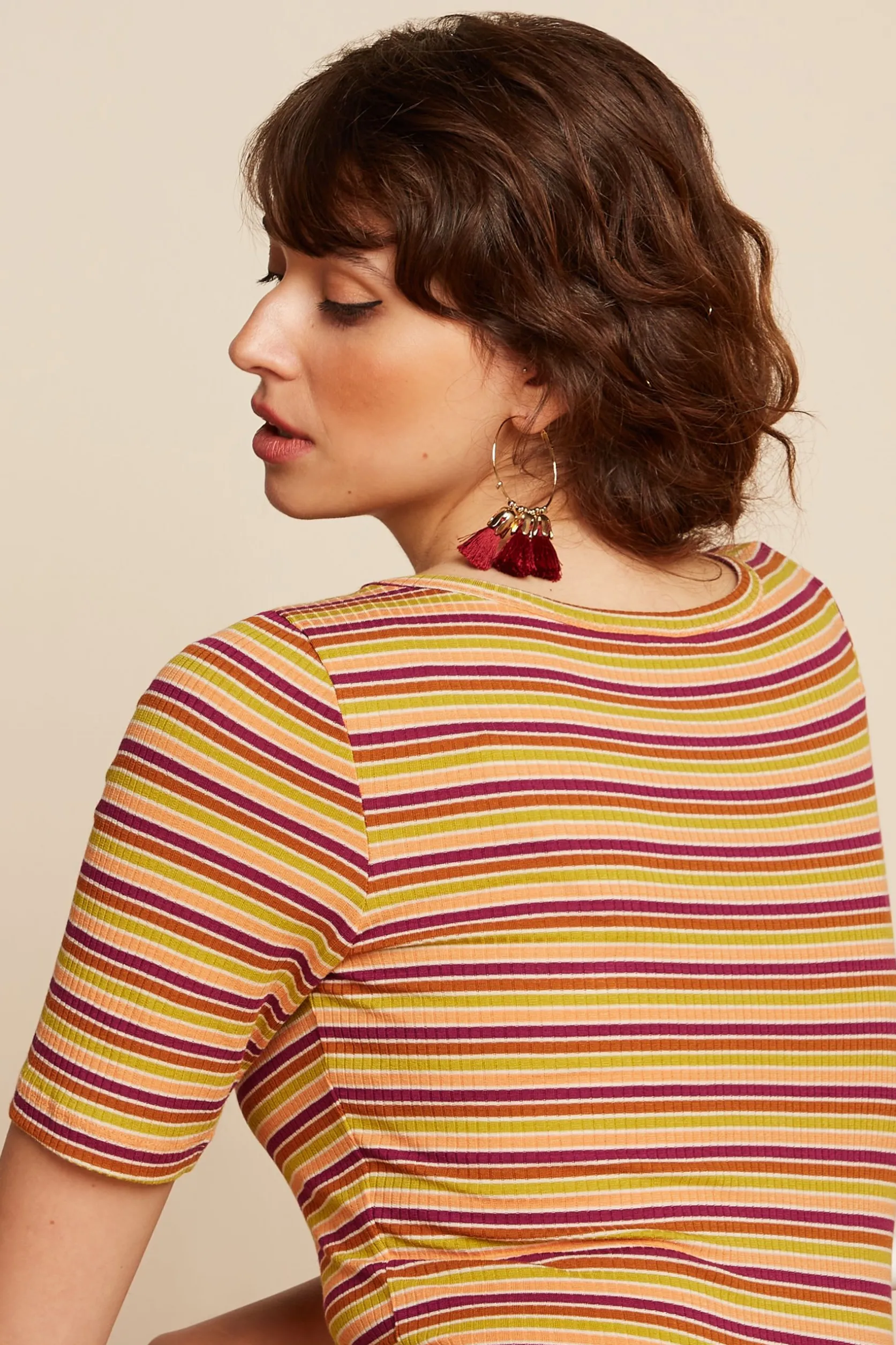 Lily Tee Cleo Stripe*King Louie Outlet