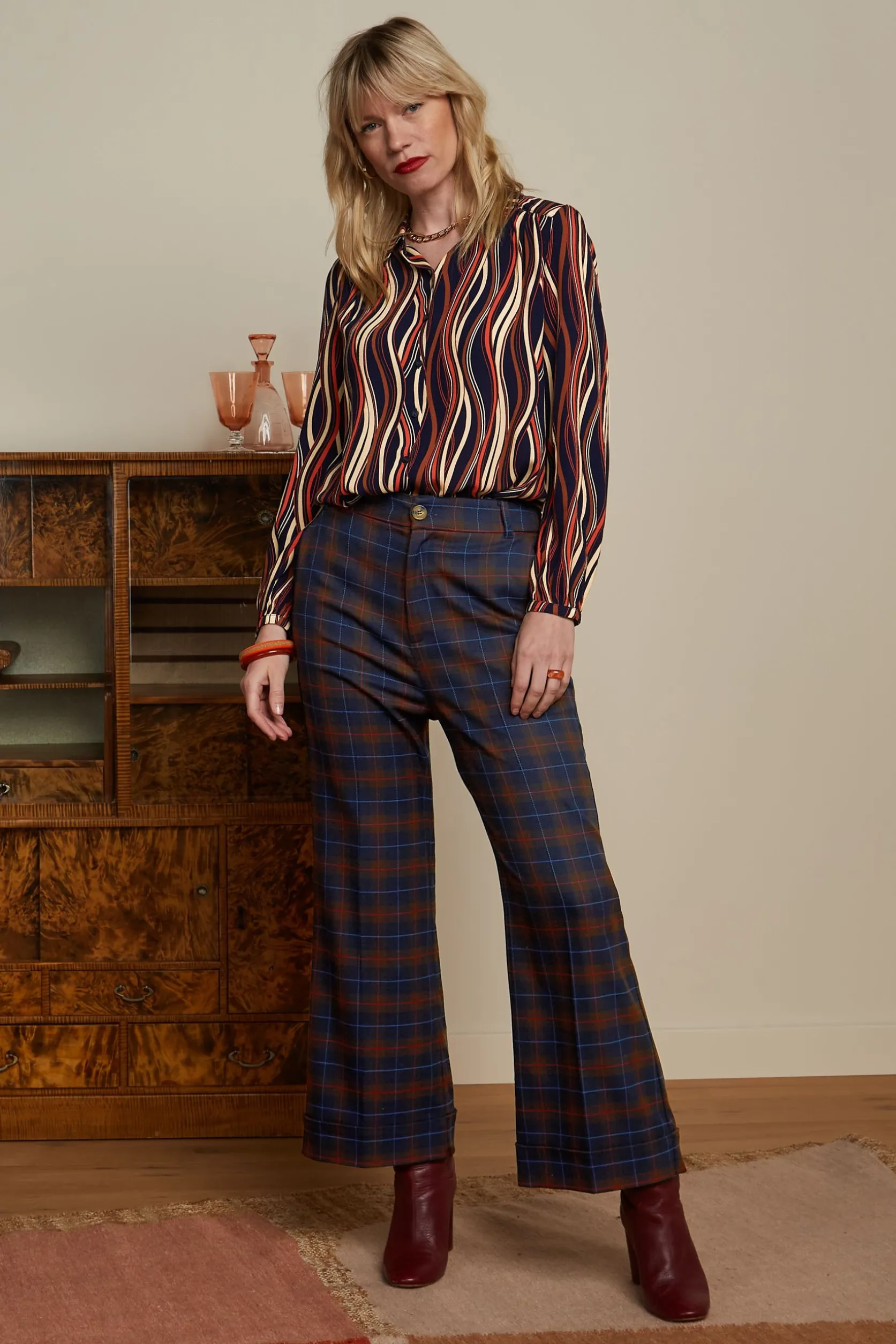 Lisa Culotte Pandora Check*King Louie Sale