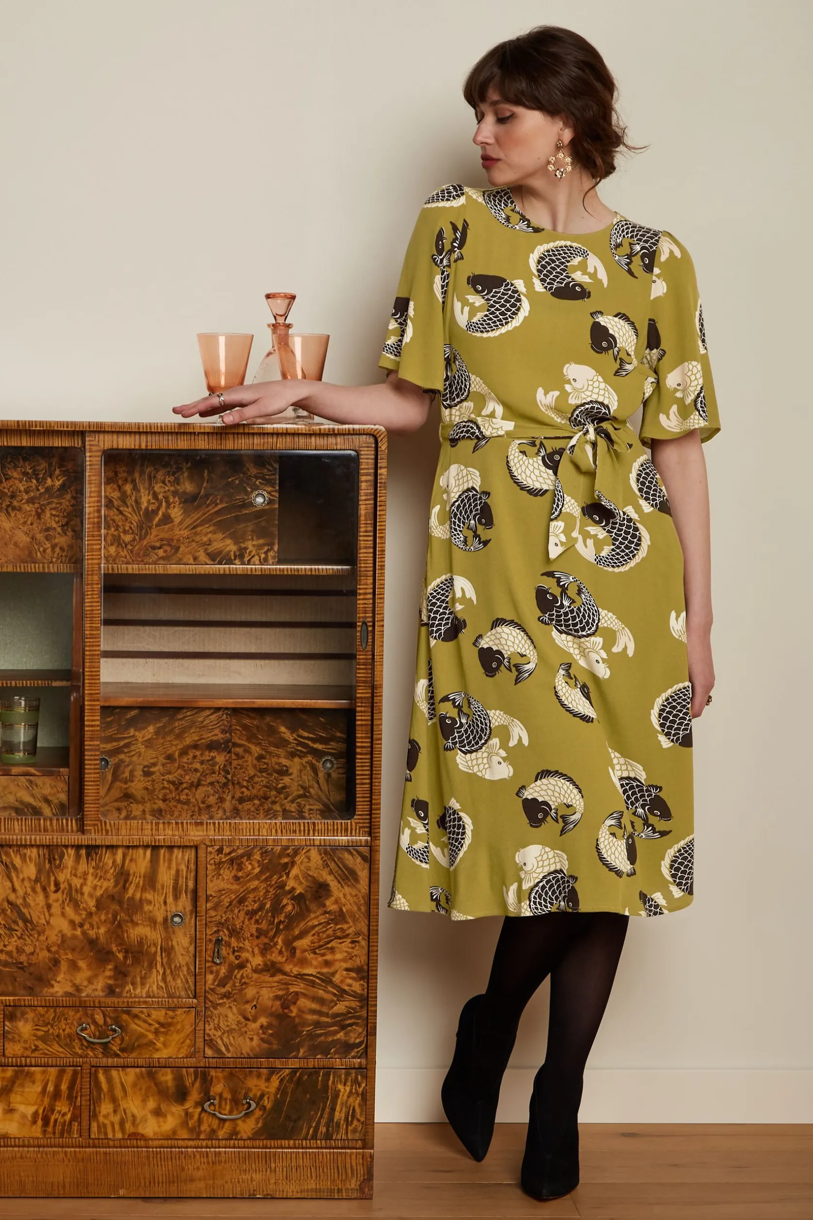 Lizzy Dress Koi*King Louie Fashion