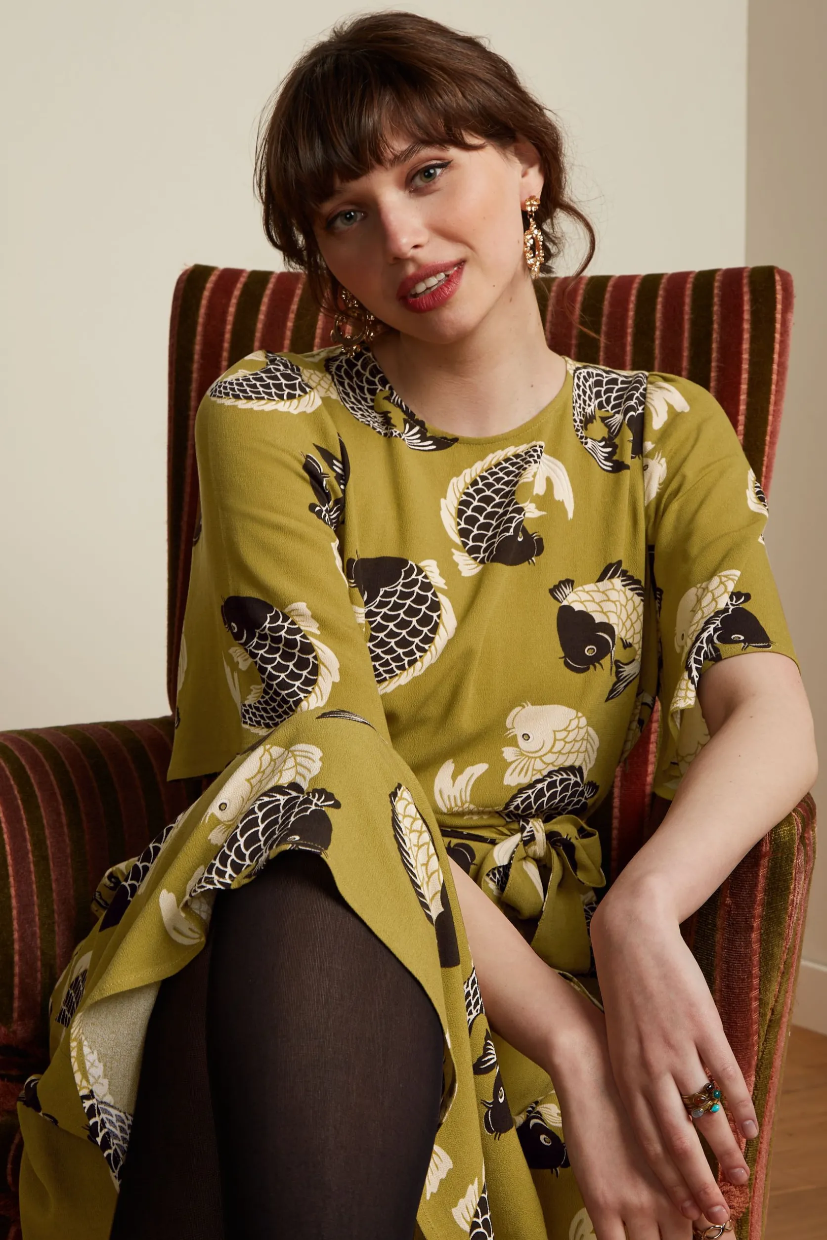 Lizzy Dress Koi*King Louie Fashion