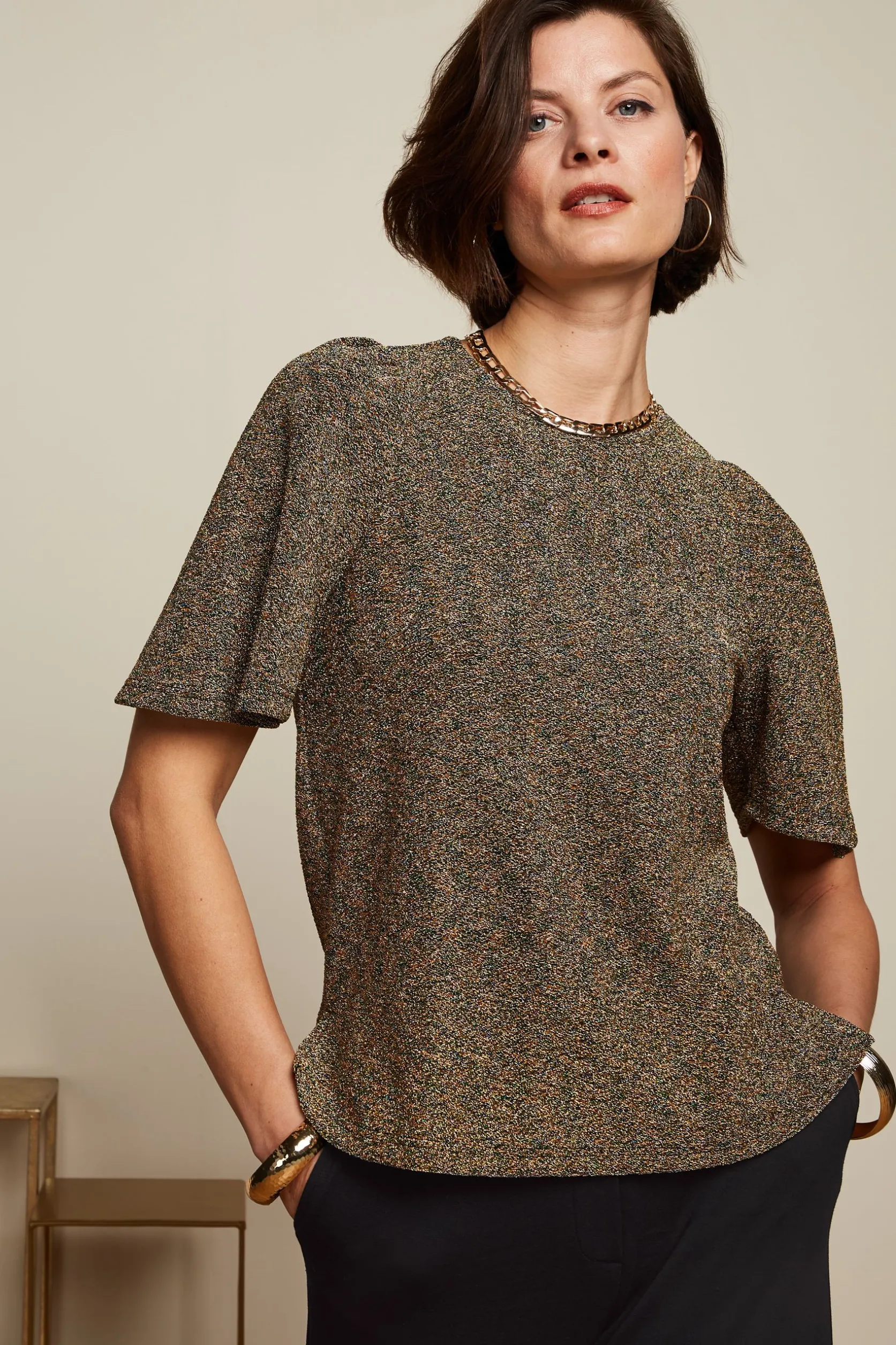 Lizzy Top Carousel Lurex*King Louie Store