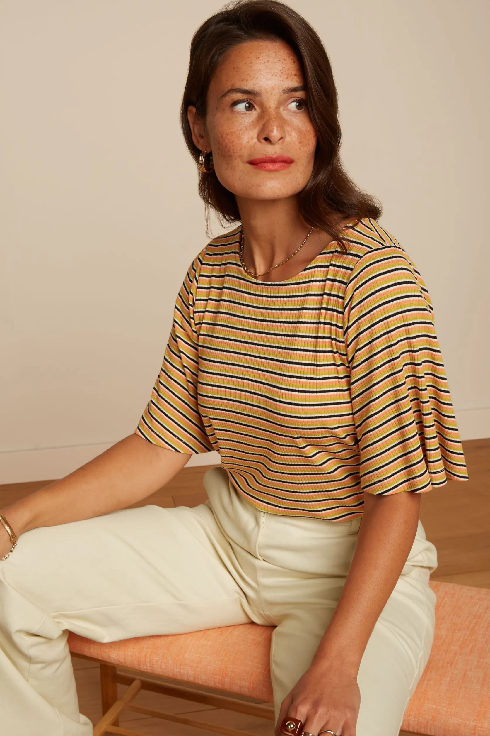 Lizzy Top Gardena Stripe*King Louie Outlet