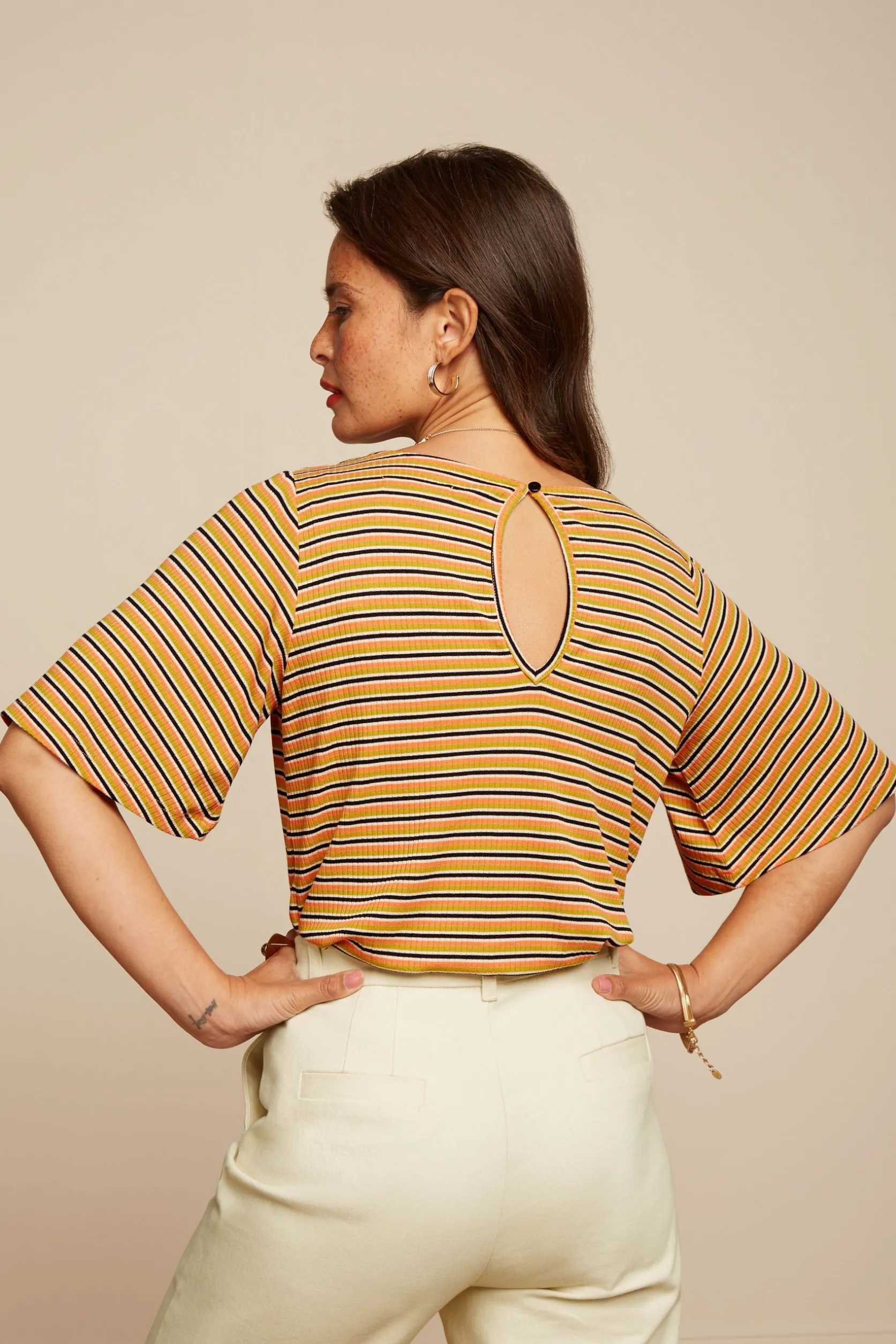 Lizzy Top Gardena Stripe*King Louie Outlet