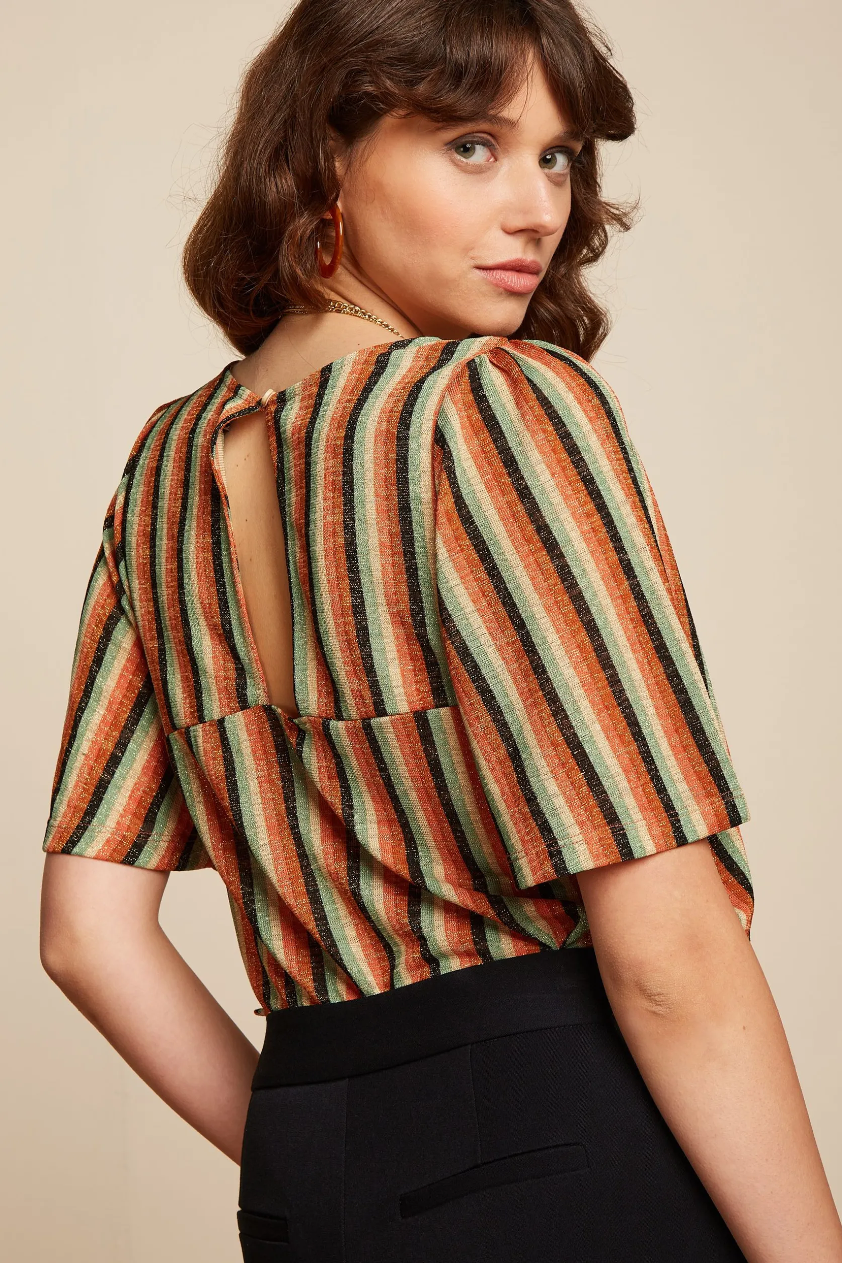 Lizzy Top Piso Stripe*King Louie Store